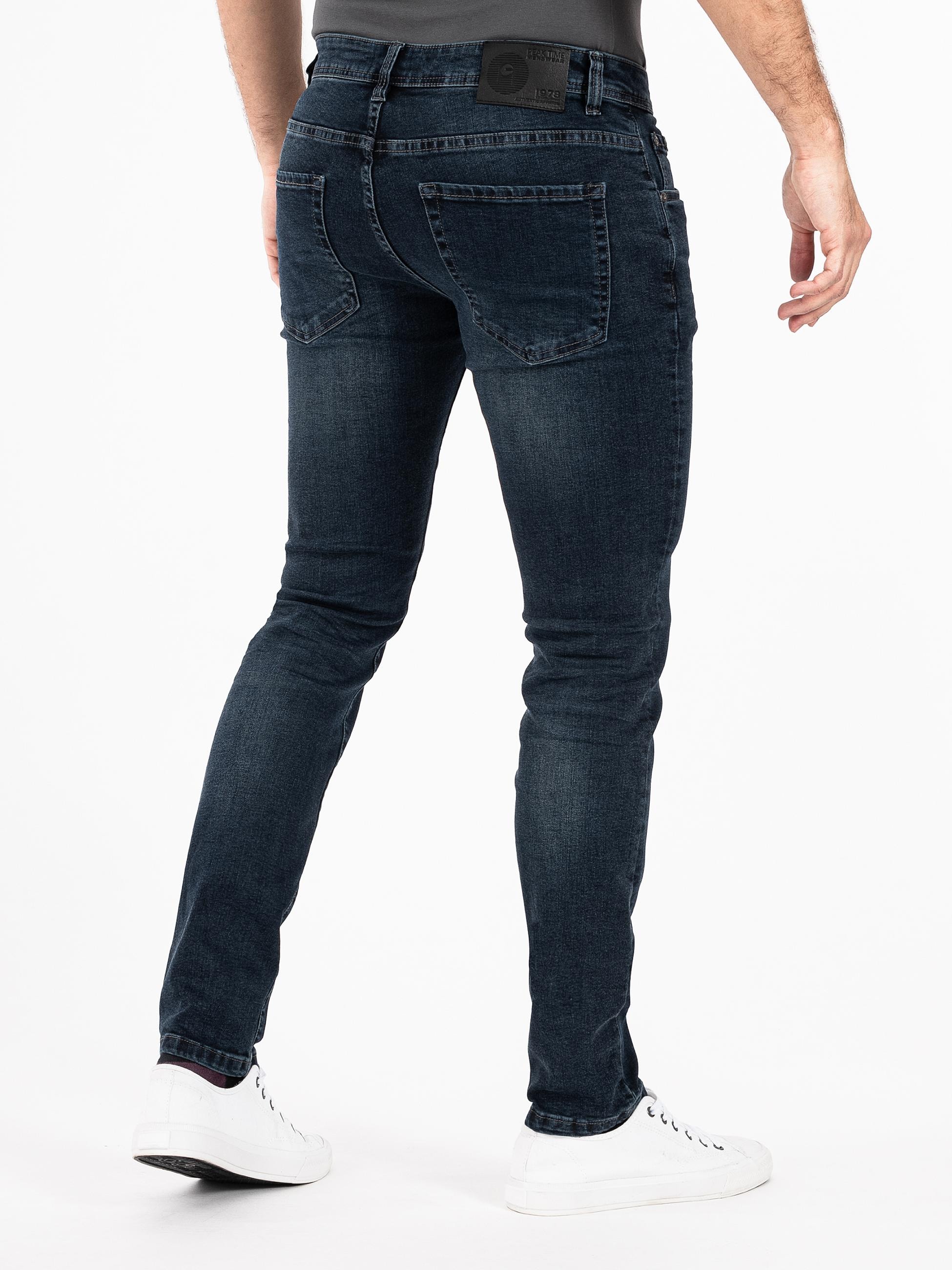 PEAK TIME Slim-fit-Jeans »Mailand«, Herren Jeans mit super hohem Stretch-Anteil