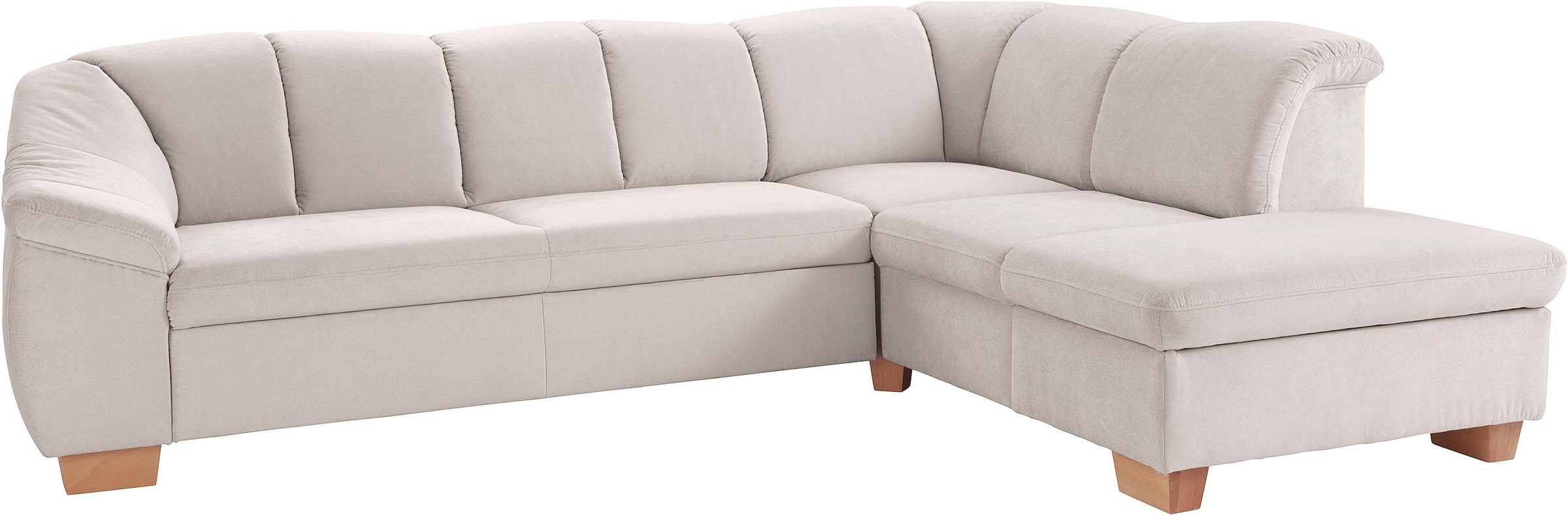 Thumbnail - sit&more Ecksofa "Santo L-Form" mit Federkern, wahlweise mit Bettfunktion und Stauraum