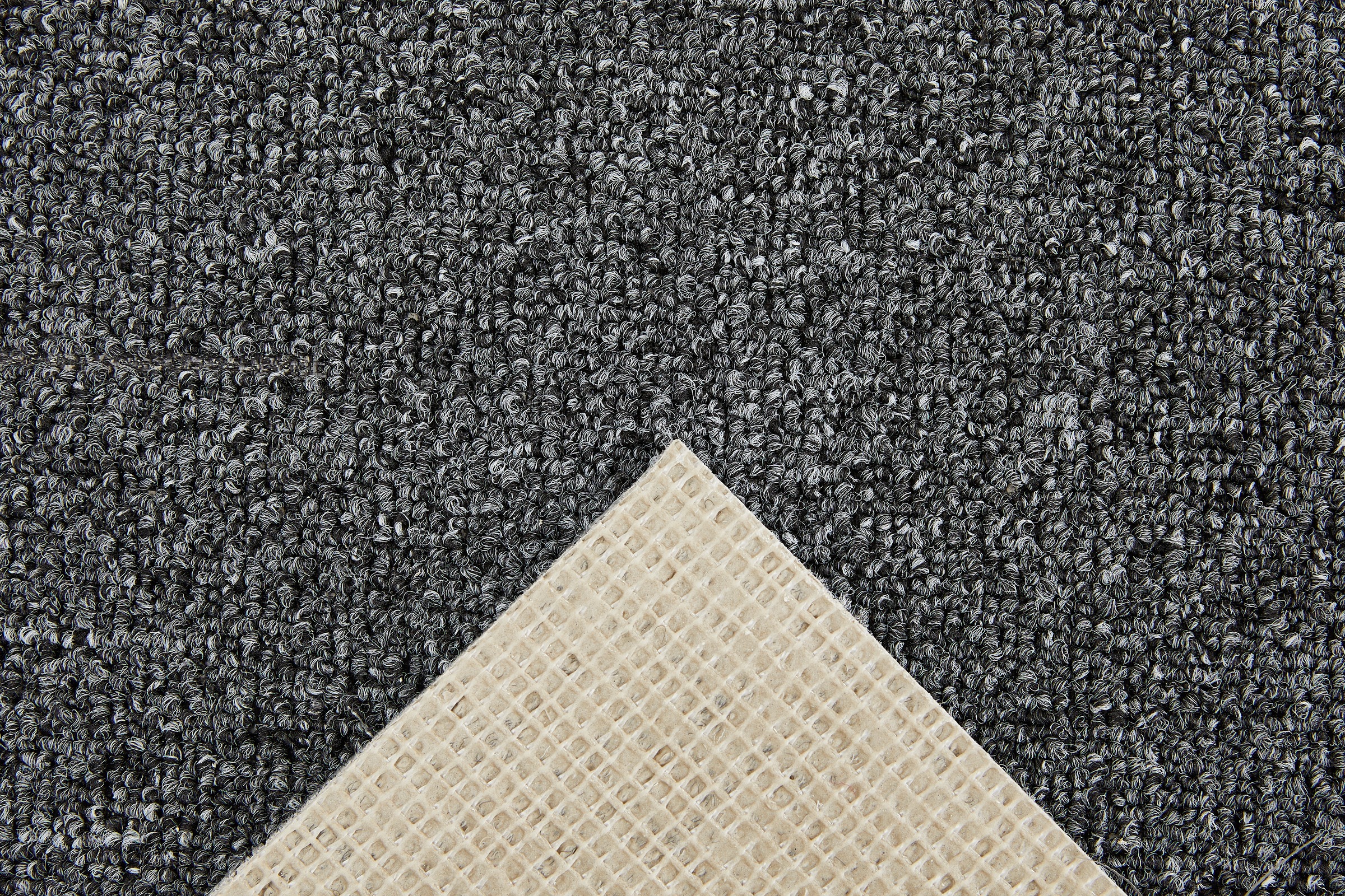 my home Teppichboden »Ruth, melierte Schlinge, Made in Netherlands«, rechteckig, 0,45 mm Höhe, Breite 400 & 500 cm, robust, pflegeleicht, antistatisch