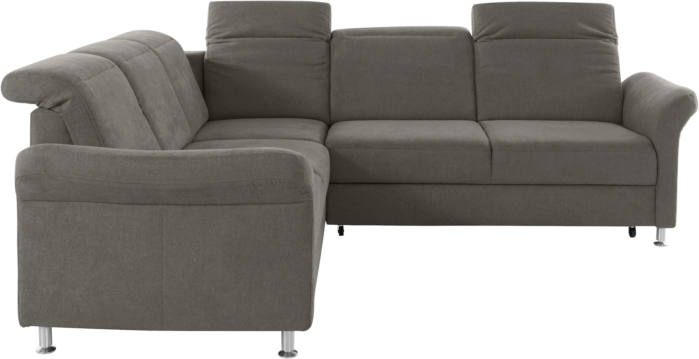 sit&more Ecksofa "Darwin L-Form" inklusive Federkern, wahlweise mit Kopftei günstig online kaufen