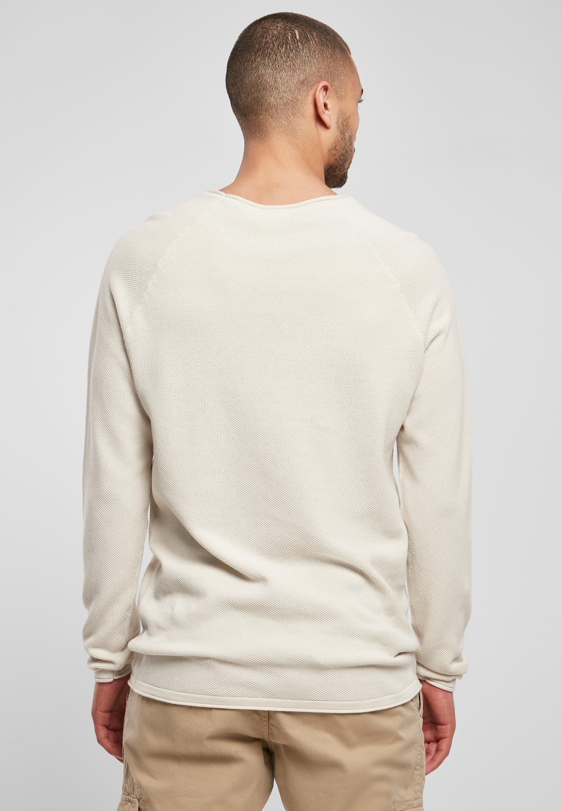 URBAN CLASSICS Longsleeve »Urban Classics Herren Knitted Raglan Longsleeve«, (1 tlg.)