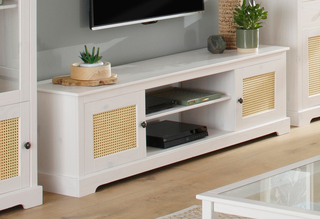 OTTO home Lowboard "Linda" Kommode mit Weidetürenfronten, schönen Metallgri günstig online kaufen