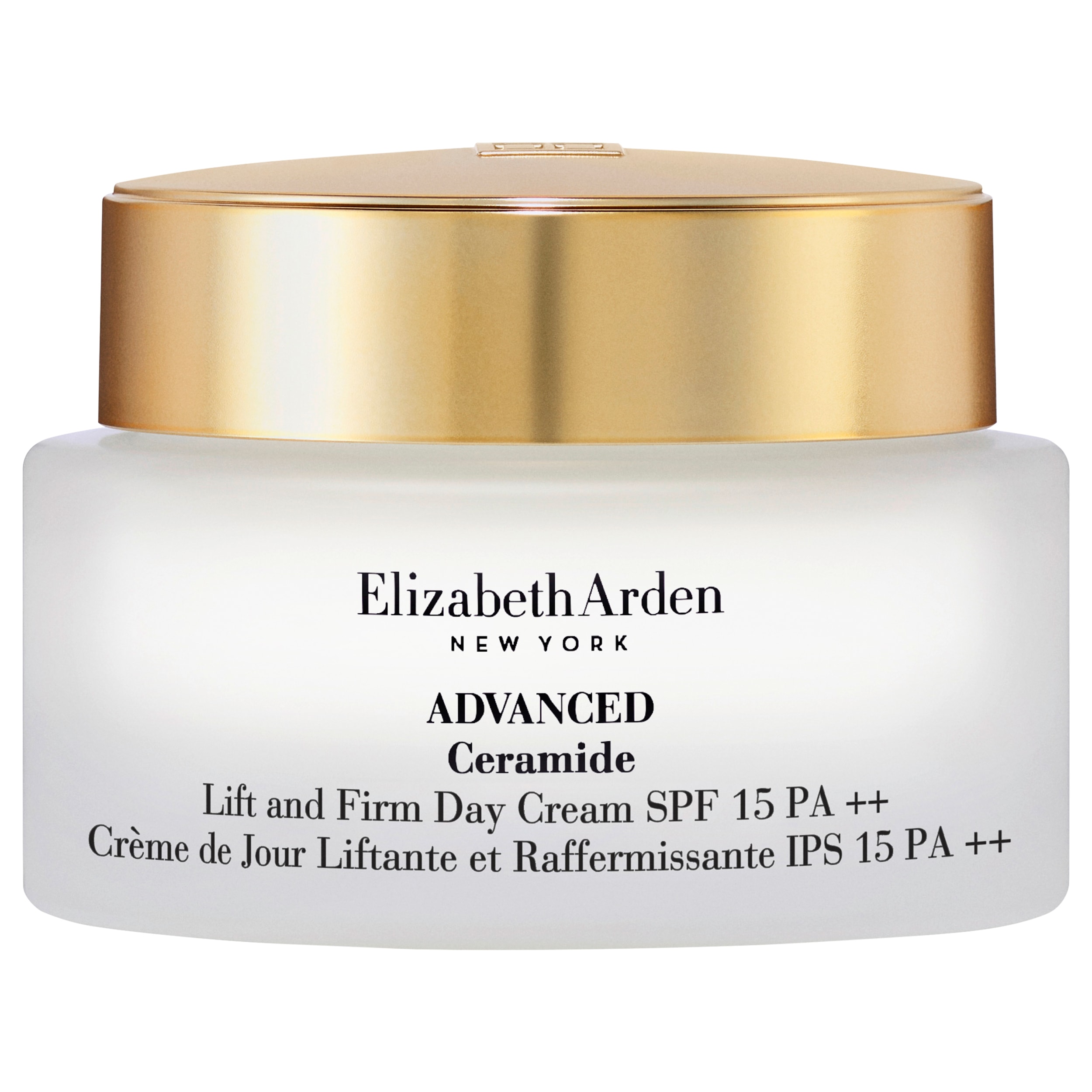 Elizabeth Arden Tagescreme "ADVANCED CERAMIDE LIFT AND FIRM DAY CREAM SPF" mit schnell einziehender Gel-Creme-Textur, für trockene Haut