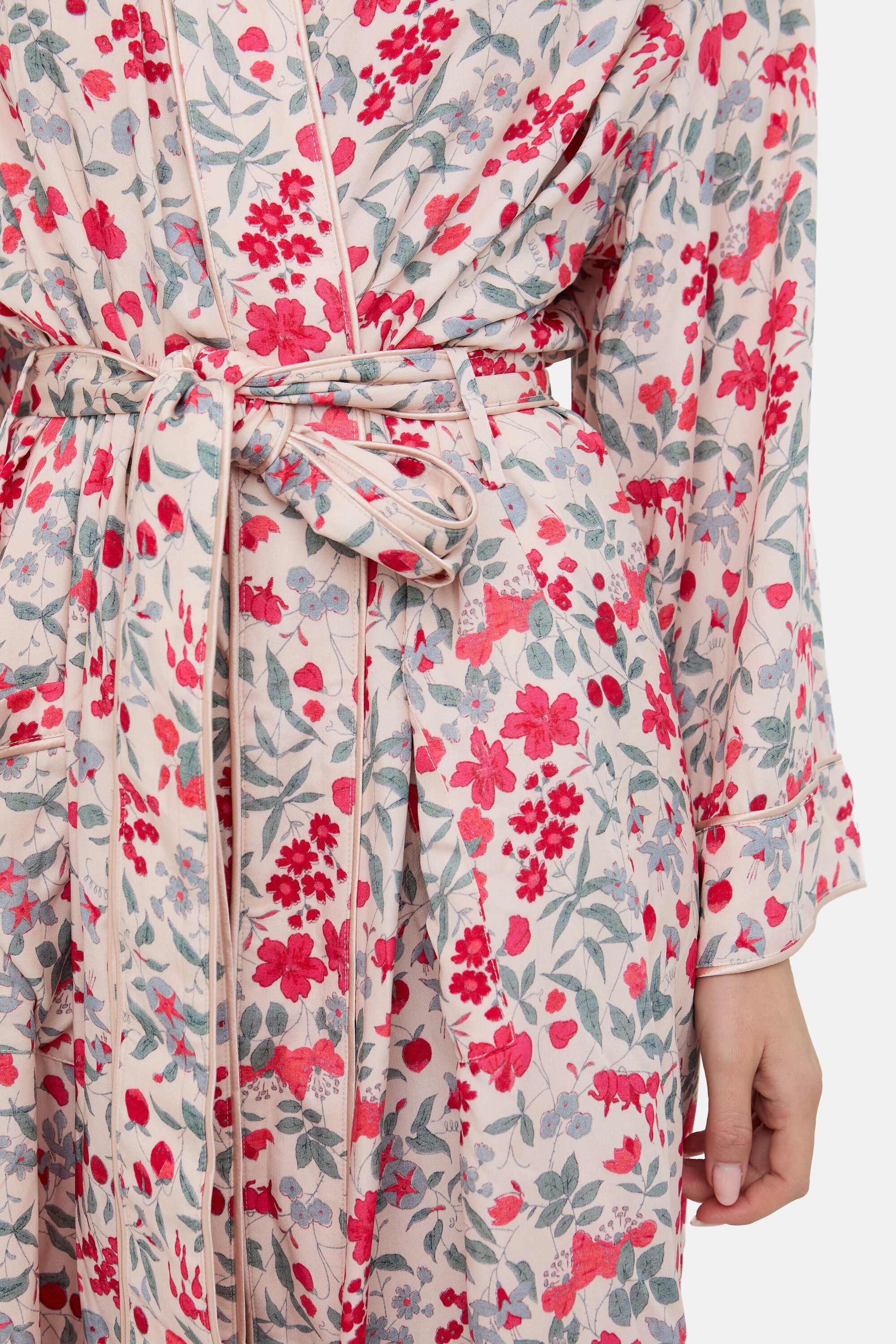 Lily and Lionel Bademantel »Corina Kimono Style Print Robe Damen«