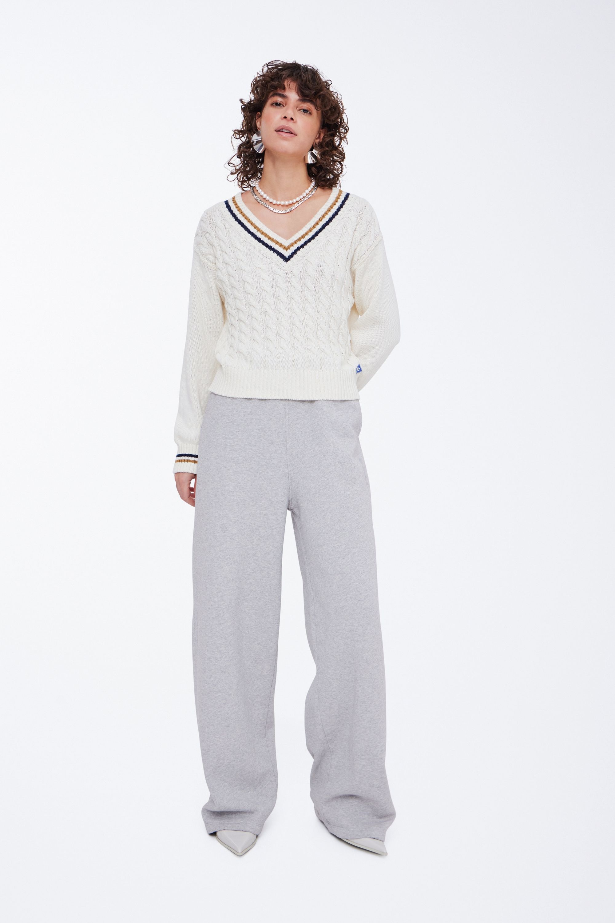 BALL Strickfleece-Pullover »Strickpullover BAFIRANZE V NECK«