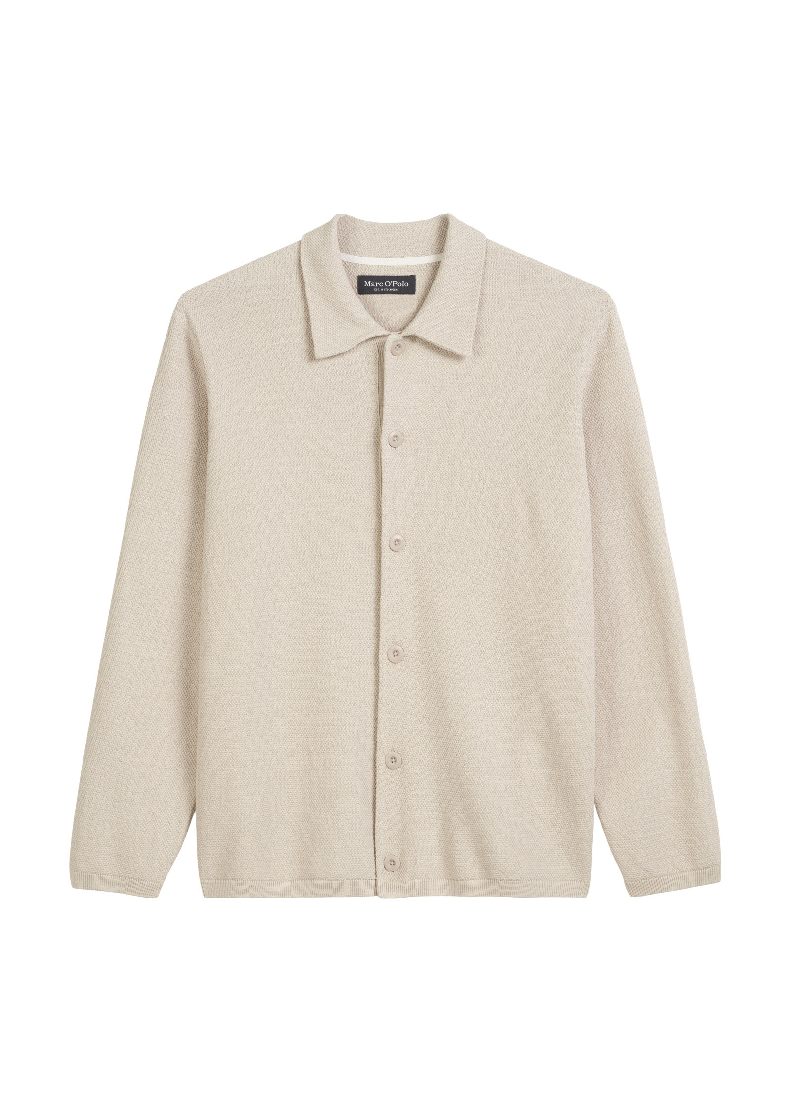 Marc O'Polo Cardigan »mit feiner Piqué-Struktur«
