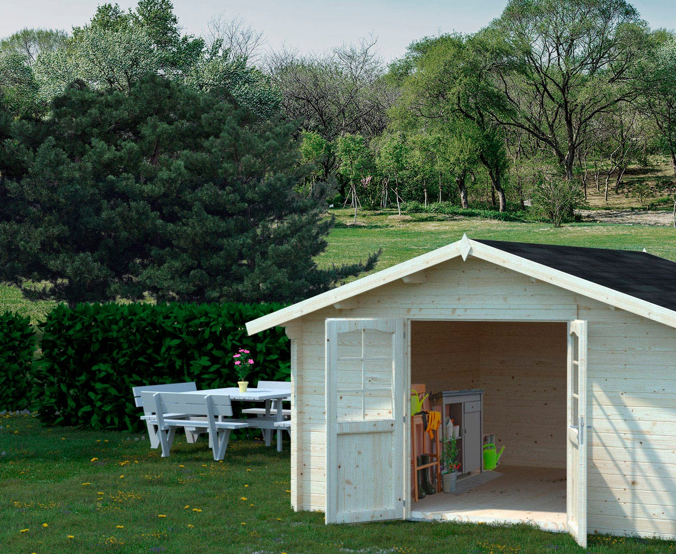 Palmako Gartenhaus »Lotta«, 13,9 qm