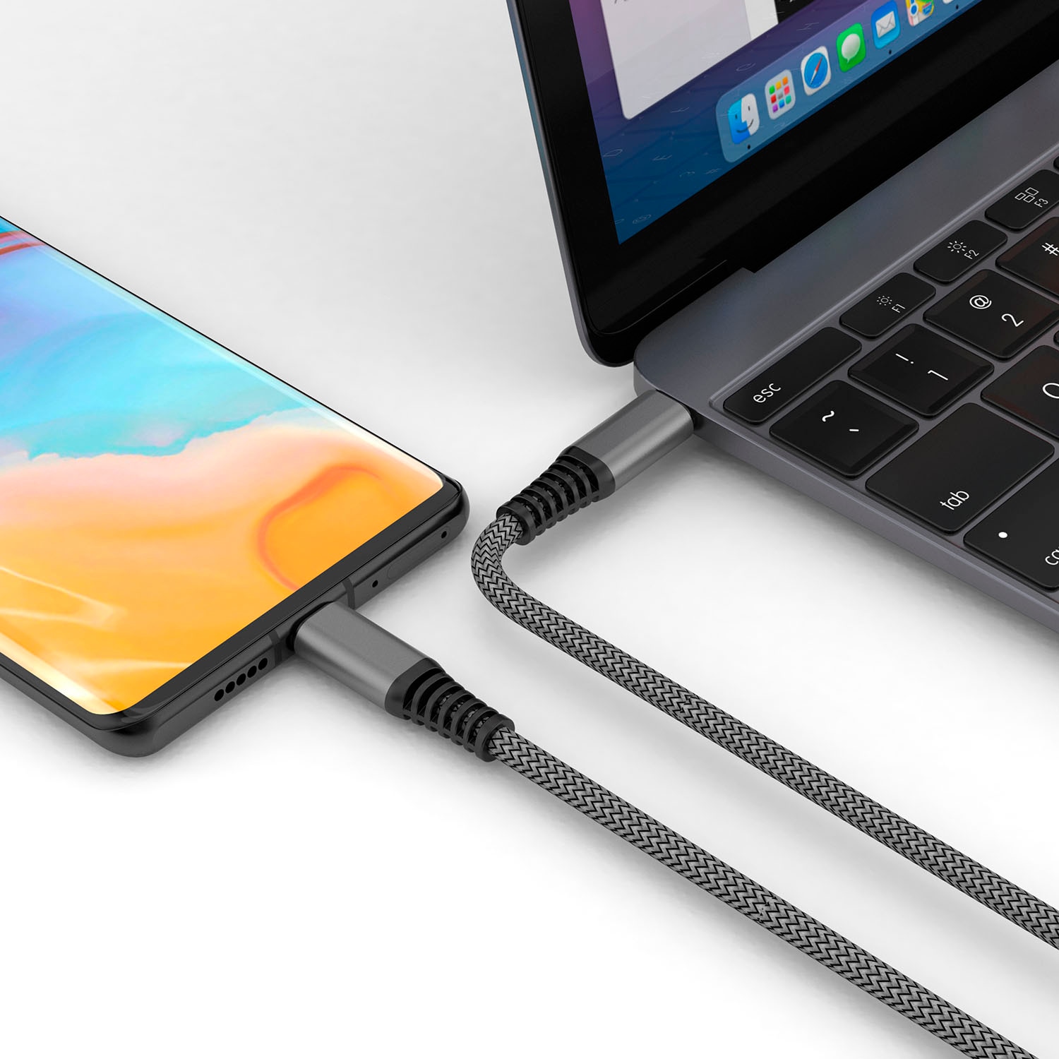 4smarts USB-Kabel »PremiumCord USB-C auf USB-C 100W«, USB Typ C-USB Typ C, 150,00 cm
