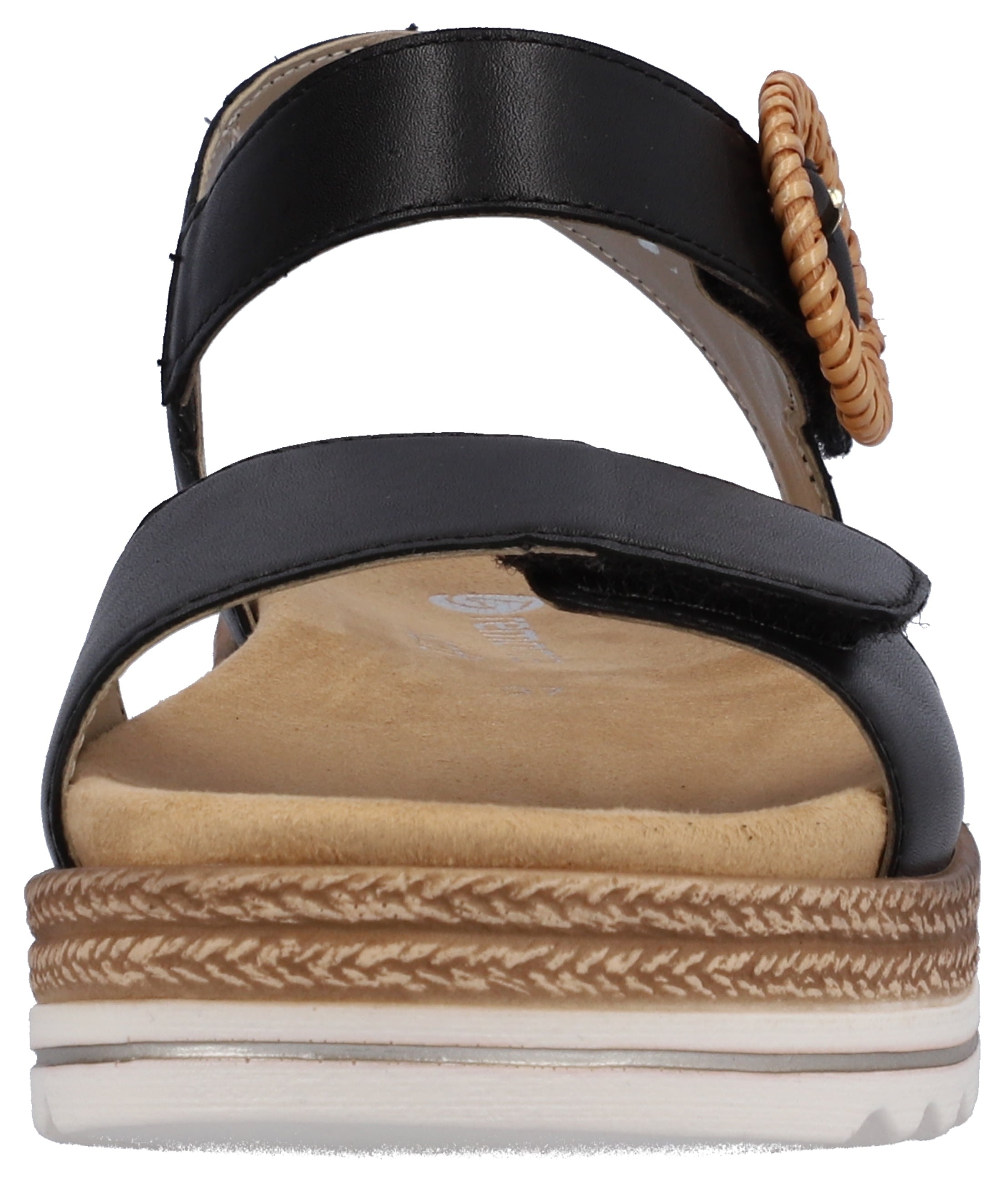 Remonte Keilsandalette, Sommerschuh, Riemchensandale mit praktischem Klettverschlüssen