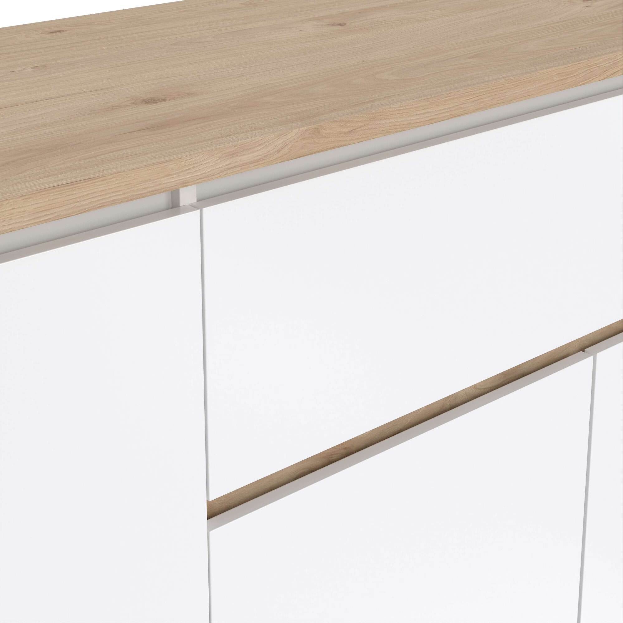 INOSIGN Sideboard »Next Anrichte, Kommode, Stauraum,«, 4 Türen, 1 Schublade, Breite 197 cm