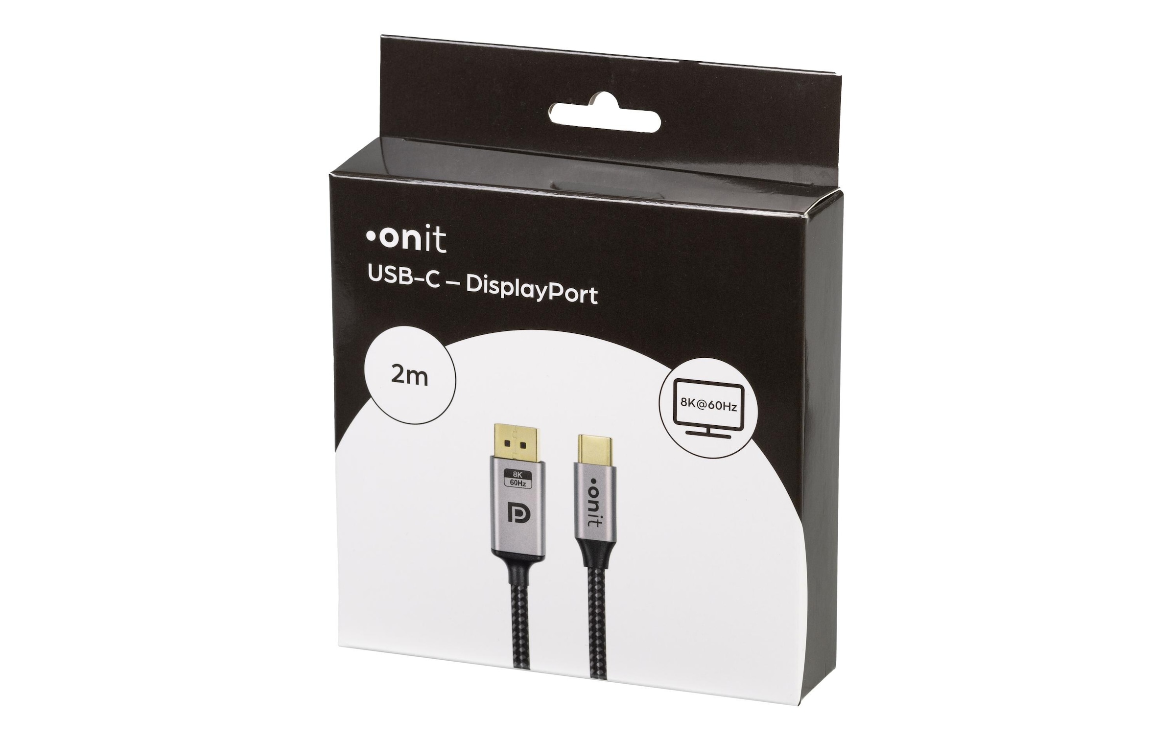 onit USB-Kabel »USB Type-C - DisplayPort, 2 m« 200 cm