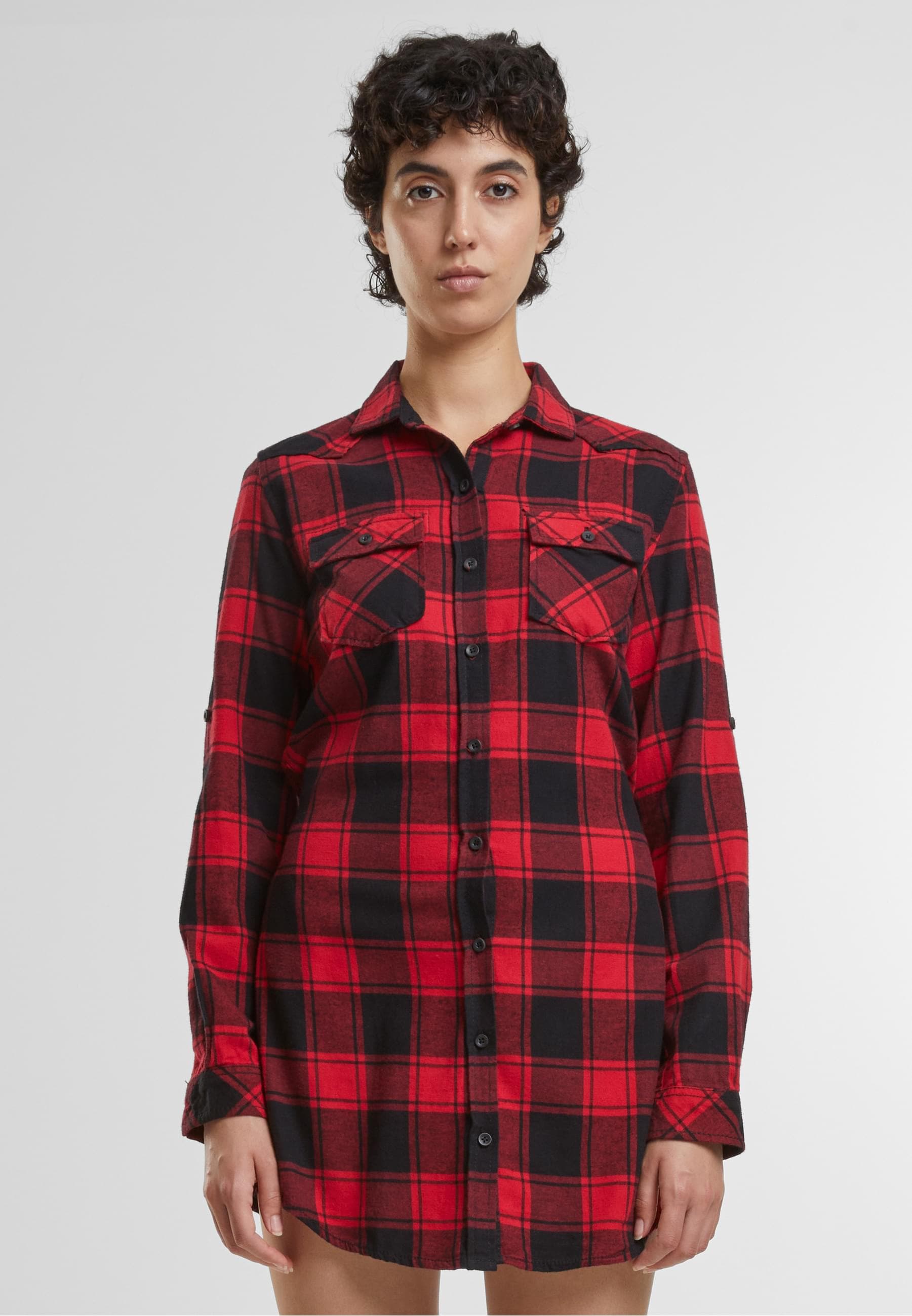 Brandit Langarmhemd »Brandit Damen Ladies Longshirt«, (1 tlg.)