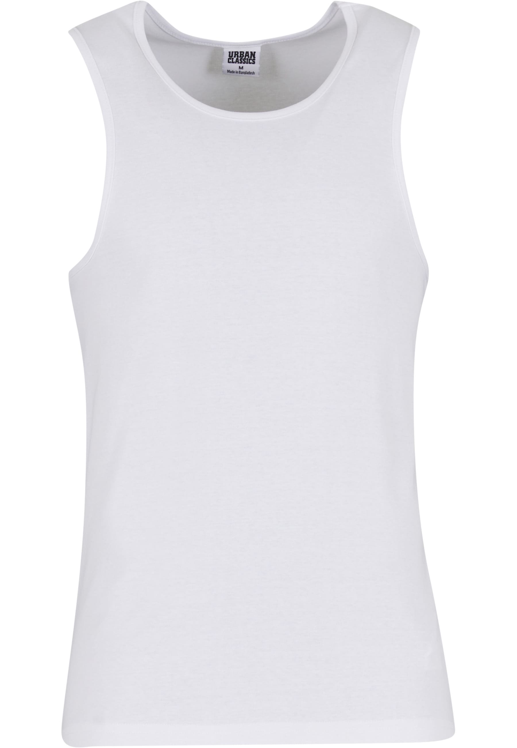 URBAN CLASSICS Tanktop »Urban Classics Ribbed Undershirt 2-Pack« 1 Stk.