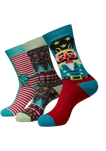 URBAN CLASSICS Freizeitsocken »Unisex Christmas Nutcr...