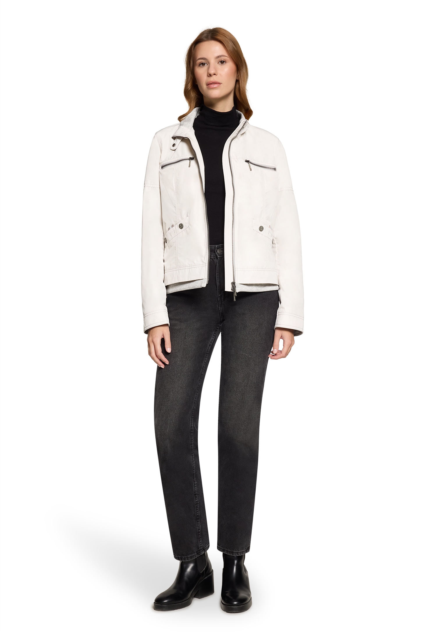 Amber & June Sommerjacke »Damen mit Stehkragen«