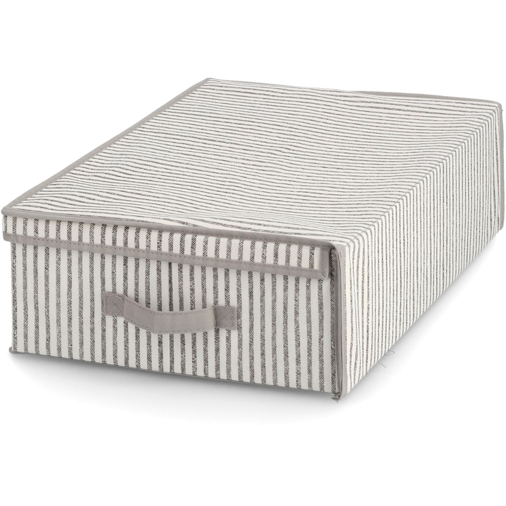 Zeller Present Aufbewahrungsbox »Stripes«, Vlies, beige