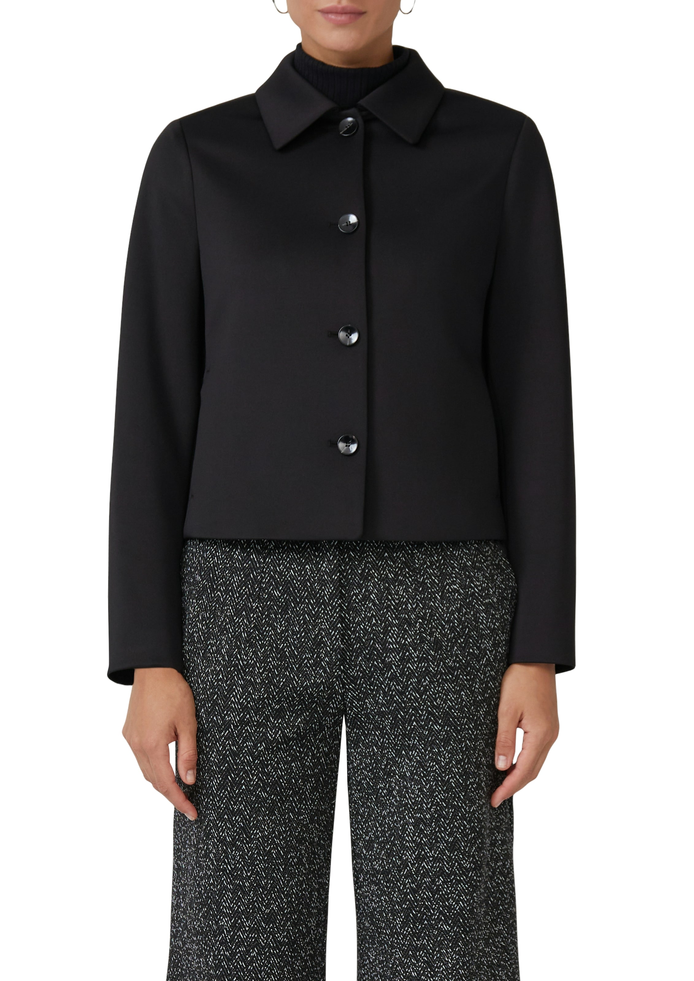 s.Oliver BLACK LABEL Hemdjacke, mit Hemdkragen günstig online kaufen