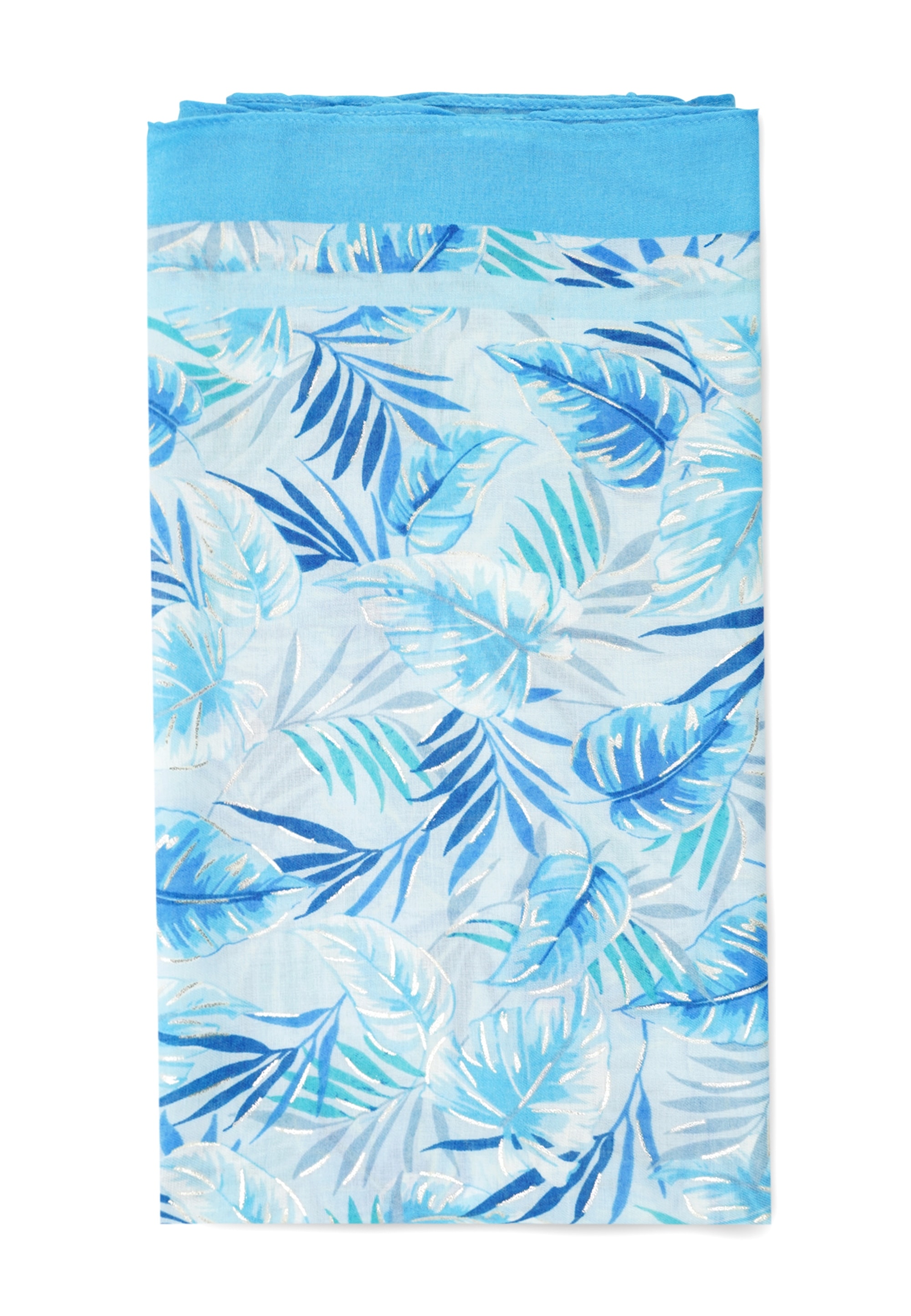 Harpa Modeschal »SEDA« mit Botanik-Print und Metallic-Effekt