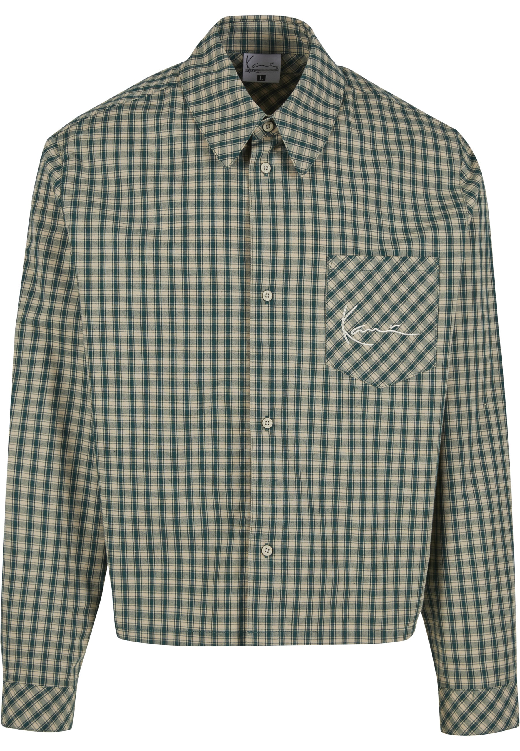 Karl Kani Langarmhemd "Karl Kani Signature Check Boxy Shirt" 1