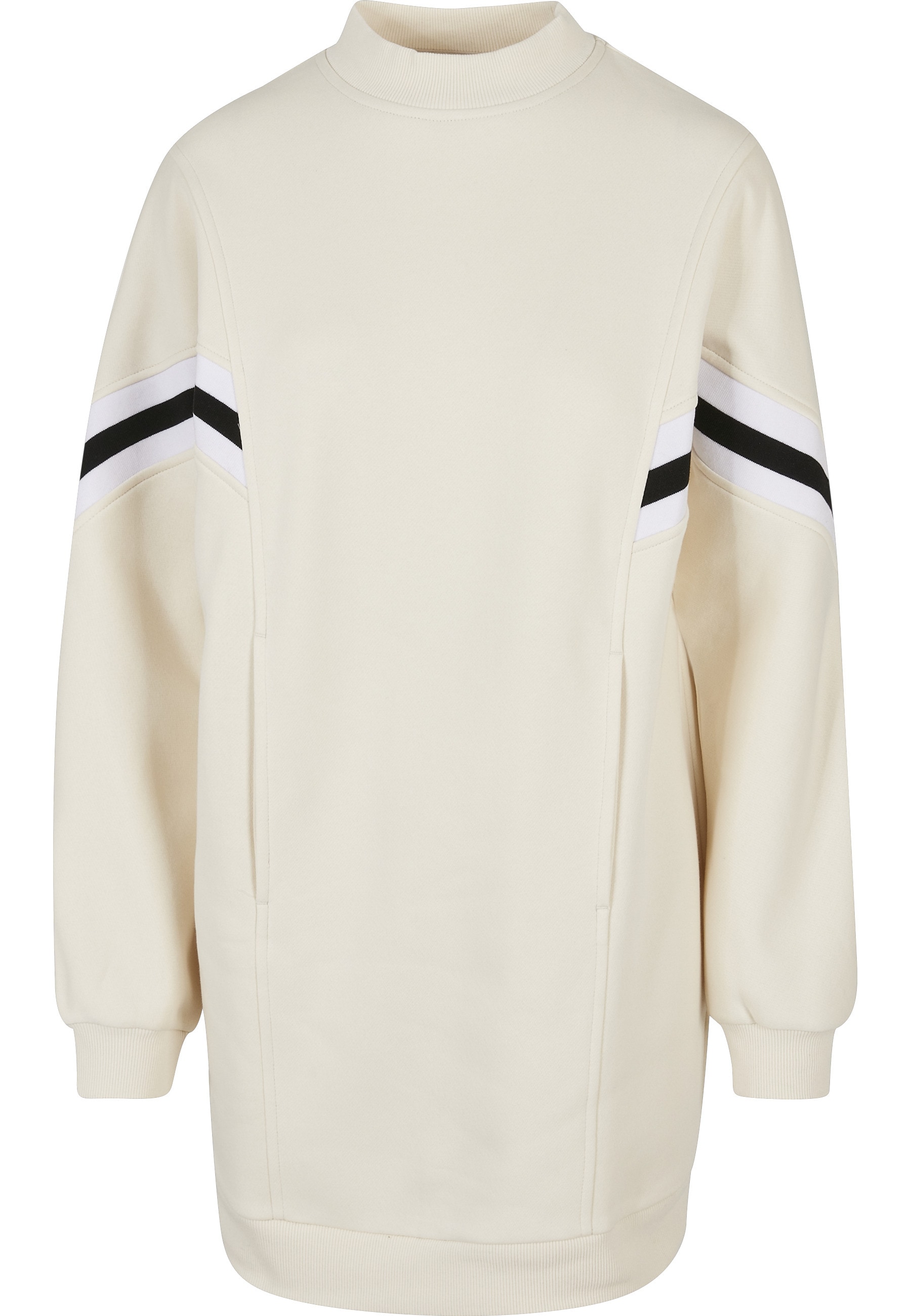 URBAN CLASSICS A-Linien-Kleid "Urban Classics Damen Ladies Oversized College Sweat Dress" 1 Stk. tlg.