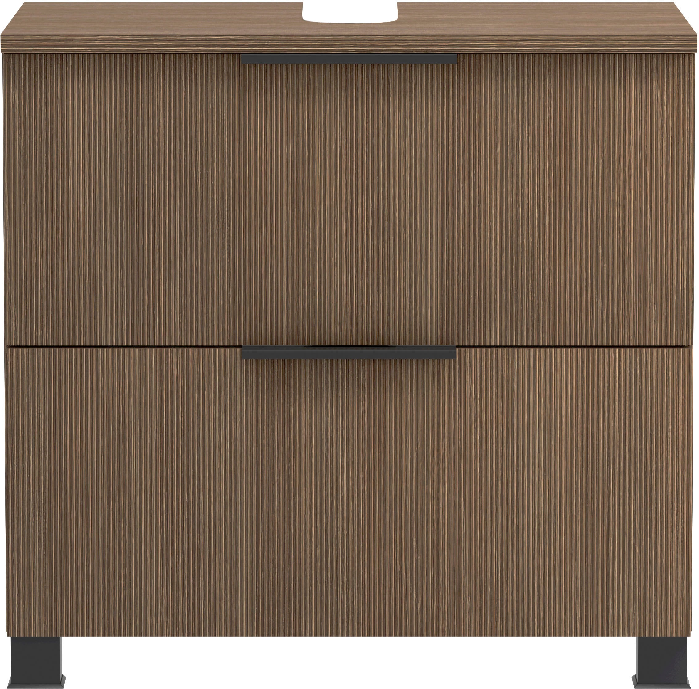 welltime Waschbeckenunterschrank »Lecce«, Welltime, Breite 60 cm, gedämpfte Scharniere und Softclose-Funktion