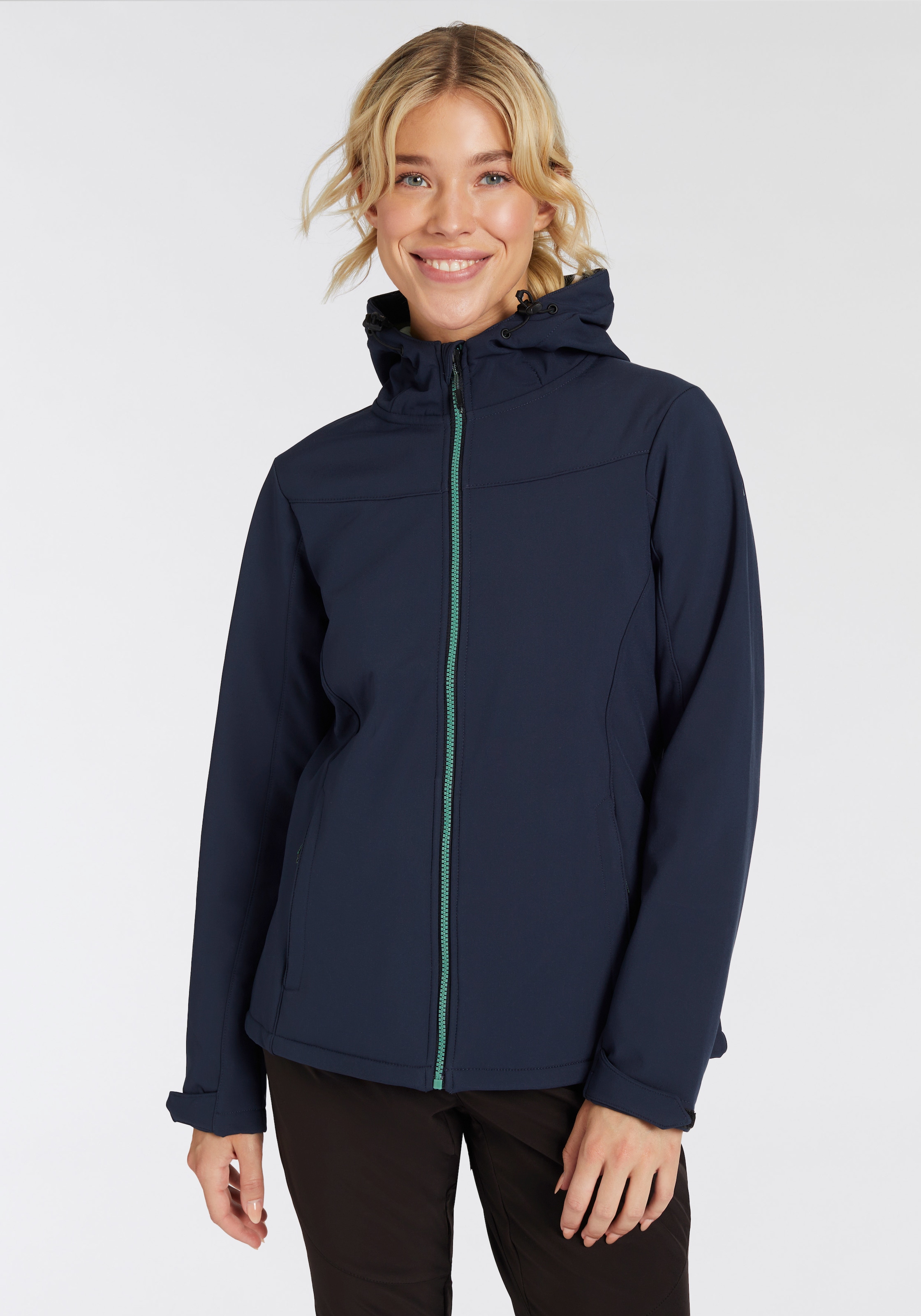 Killtec Softshelljacke "KOS 179 WMN SFTSHLL JCKT 2", mit Kapuze