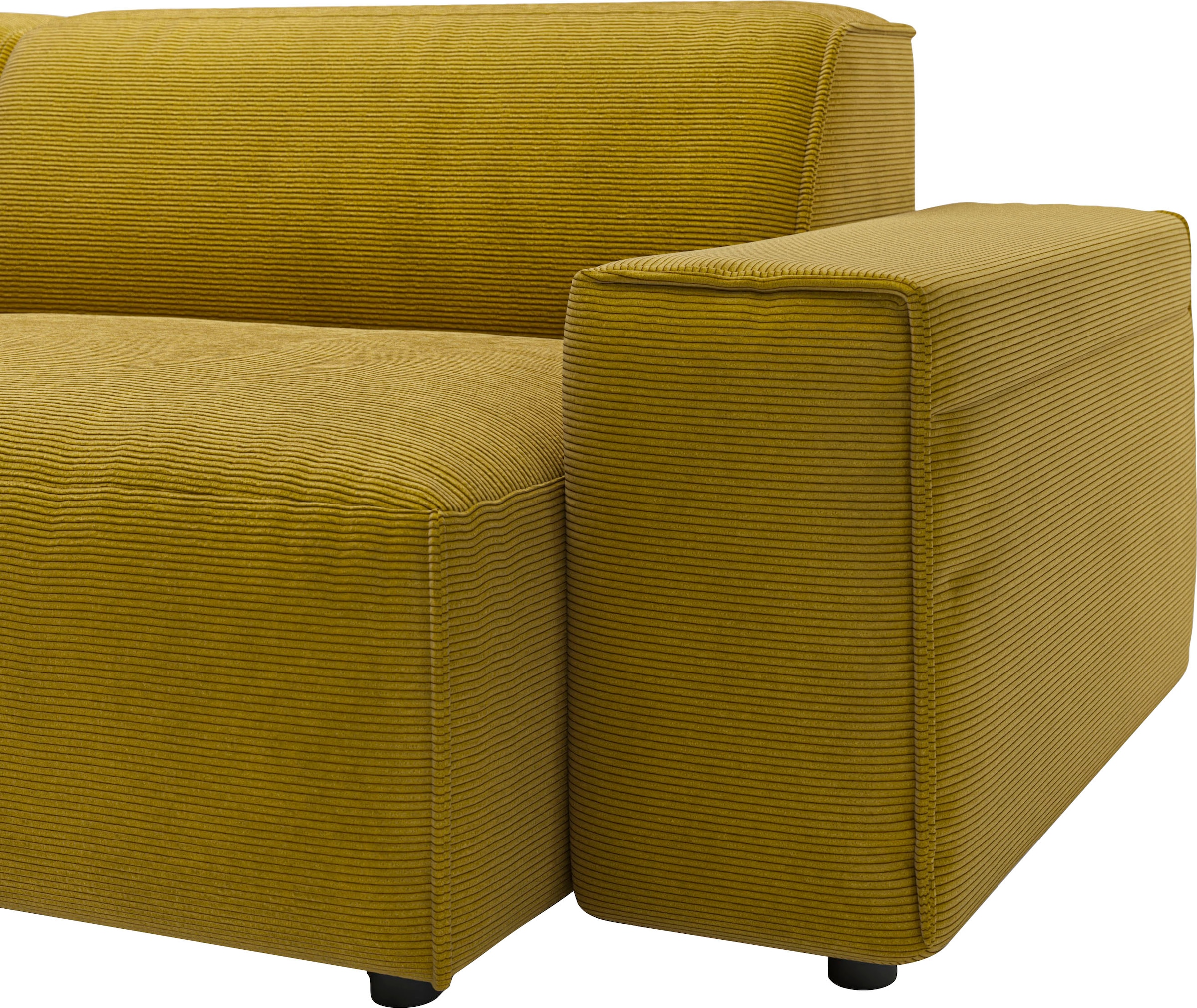 andas Big-Sofa »Glimminge  auch in Breitcord, Feincord + Easy care-Bezug,«, besondere Kedernähte Zierkissen