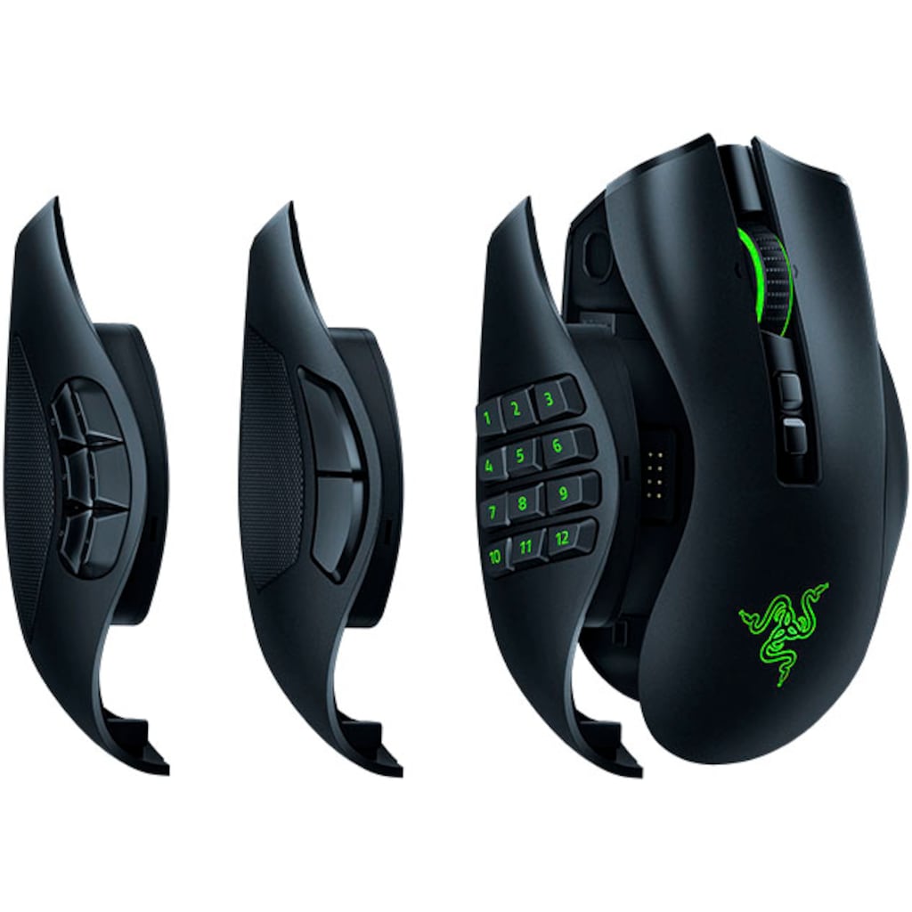 RAZER Gaming-Maus »Naga Pro«, kabellos-Bluetooth