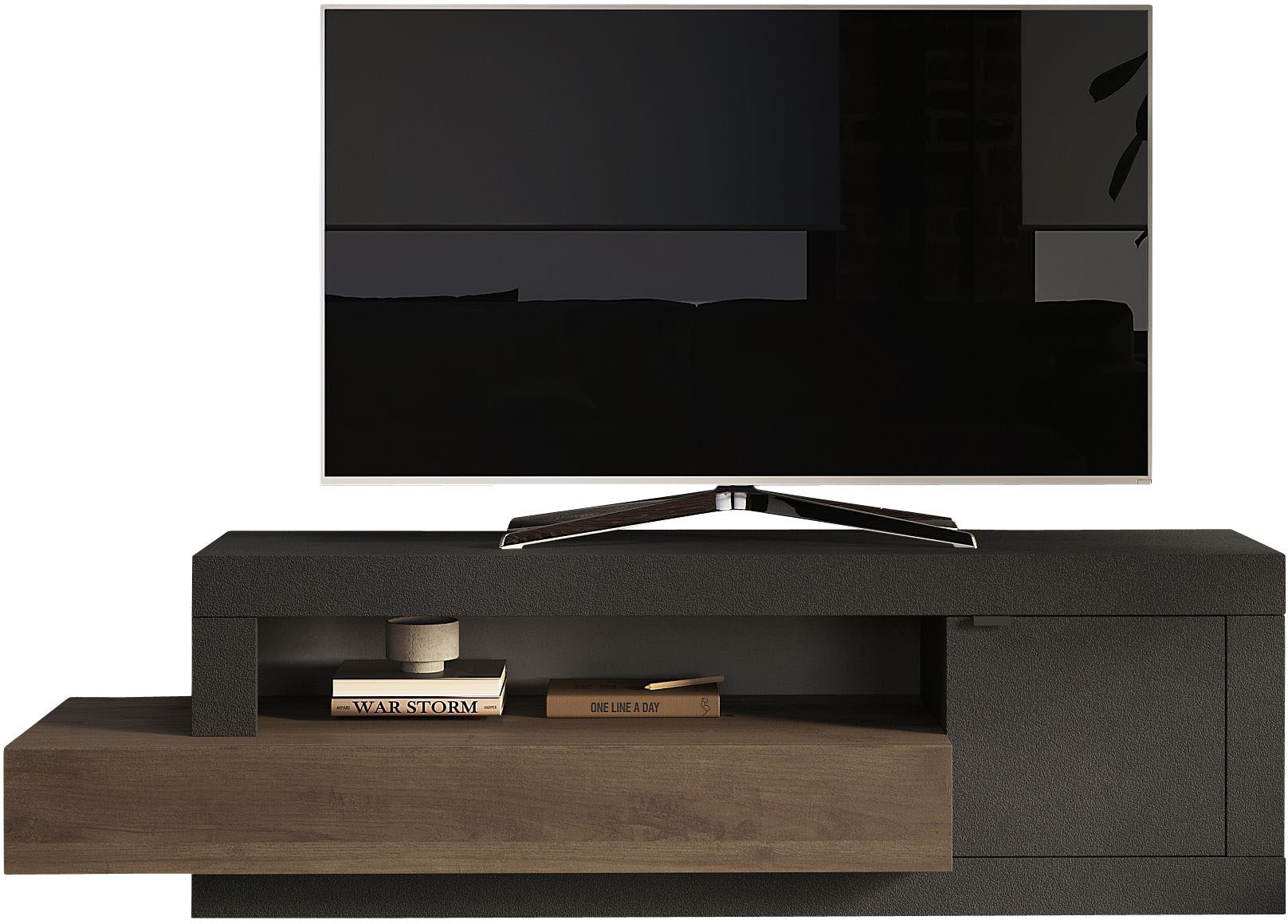 Home affaire Lowboard "Freedom" Breite 159 cm mit 1 Tür und 1 Schubkasten günstig online kaufen