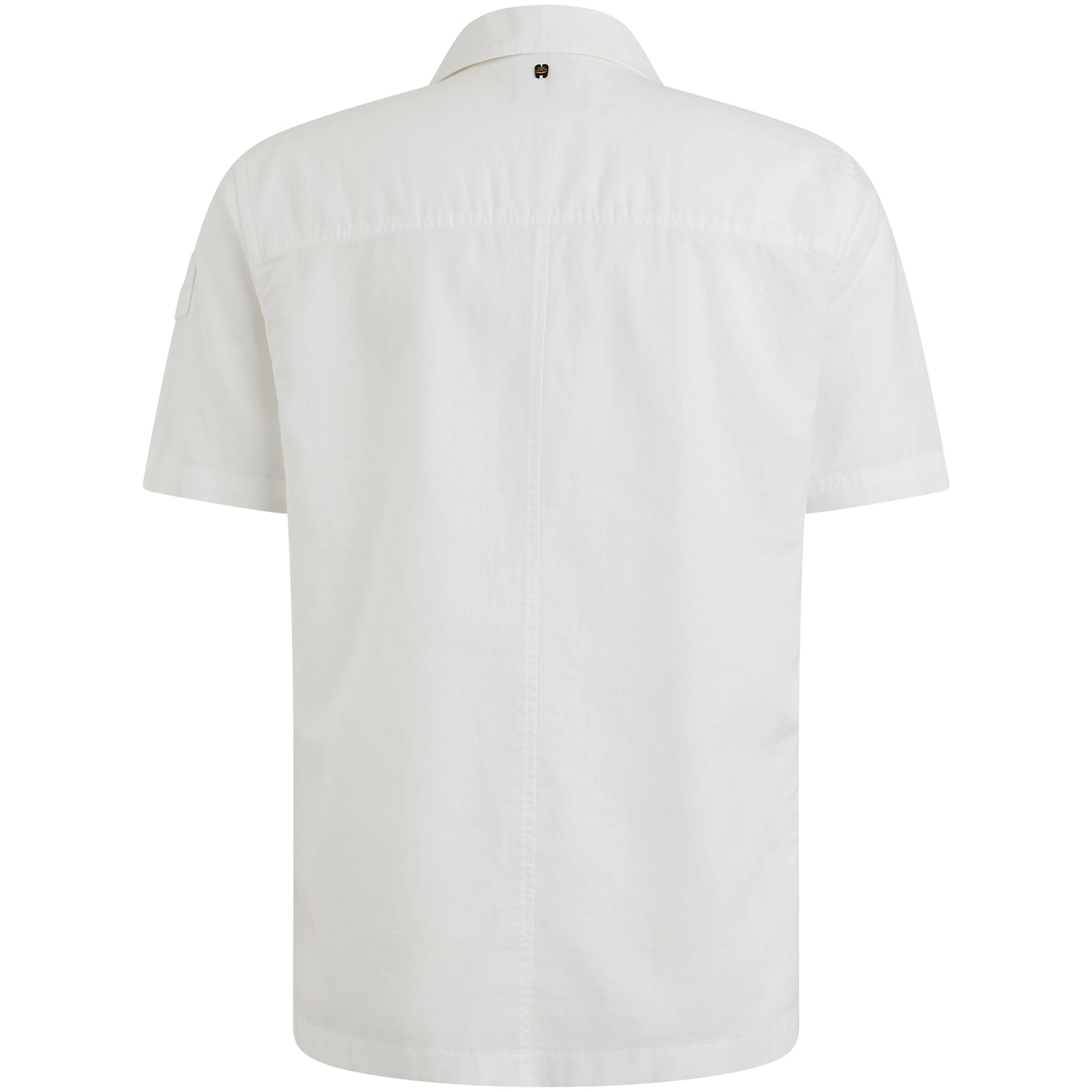 PME LEGEND Kurzarmhemd »Short Sleeve Shirt Ctn linen«, mit Leinenstruktur