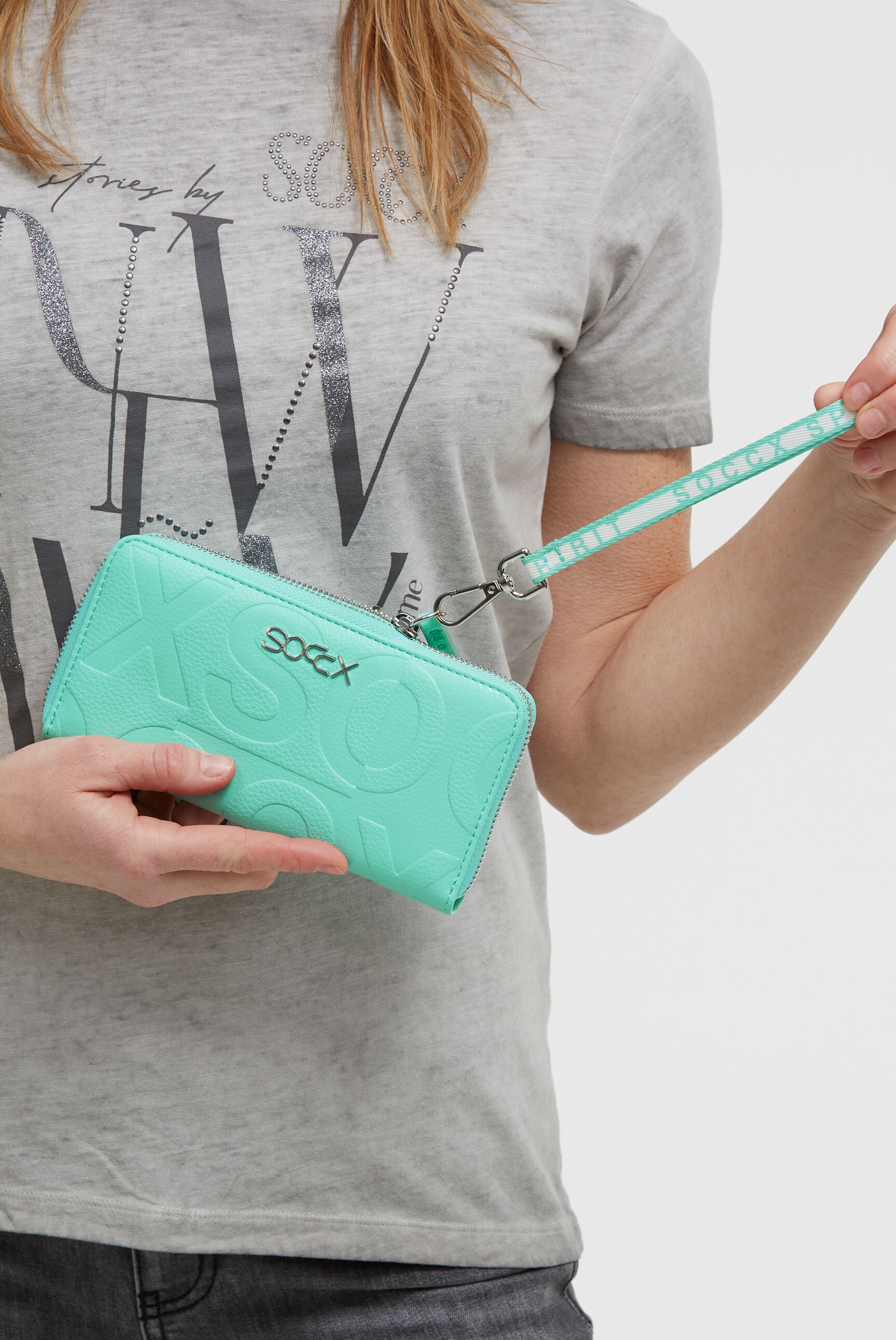 SOCCX Geldbörse Handschlaufe