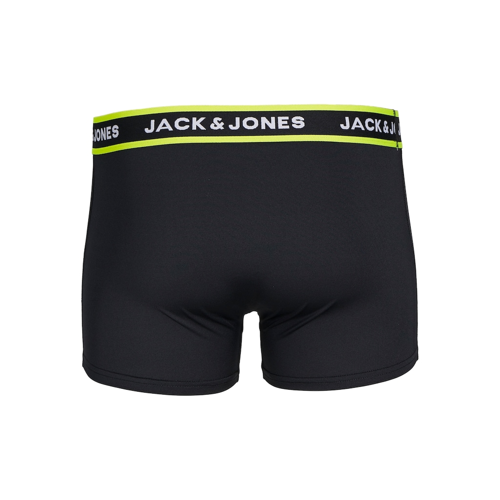 Jack & Jones Boxershorts »JACTHOM SOLID MICROFIBER TRUNKS 3 PACK«, (Packung, 3 St.)