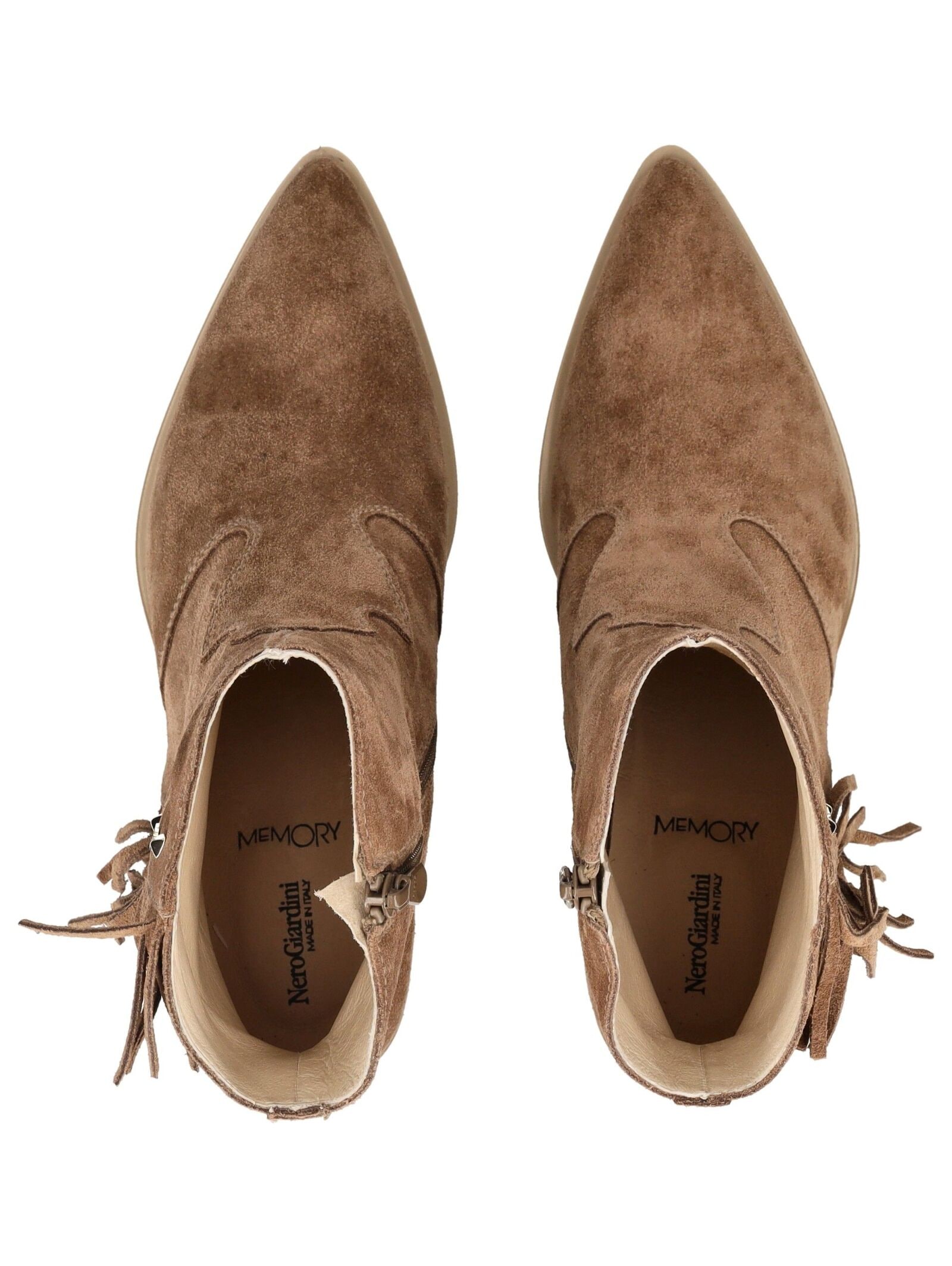 Nero Giardini Bikerboots »Nero Giardini Stiefelette Veloursleder«