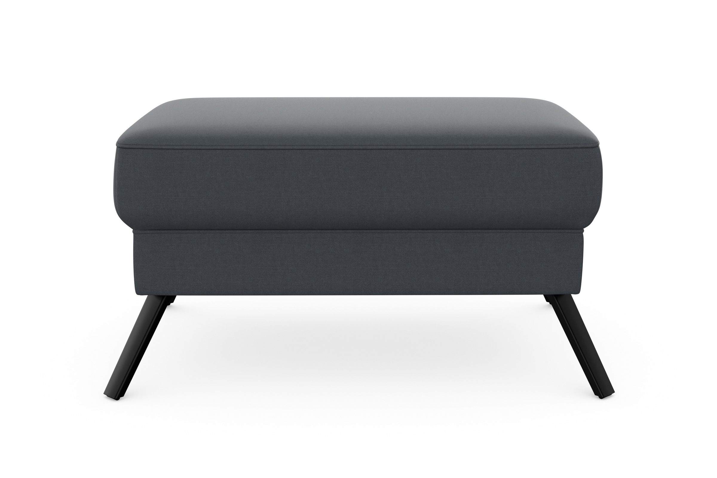 Hocker SIT & MORE "Lindholm", grau (dunkelgrau), B:89cm H:48cm T:59cm, Hocker, Hocker 2