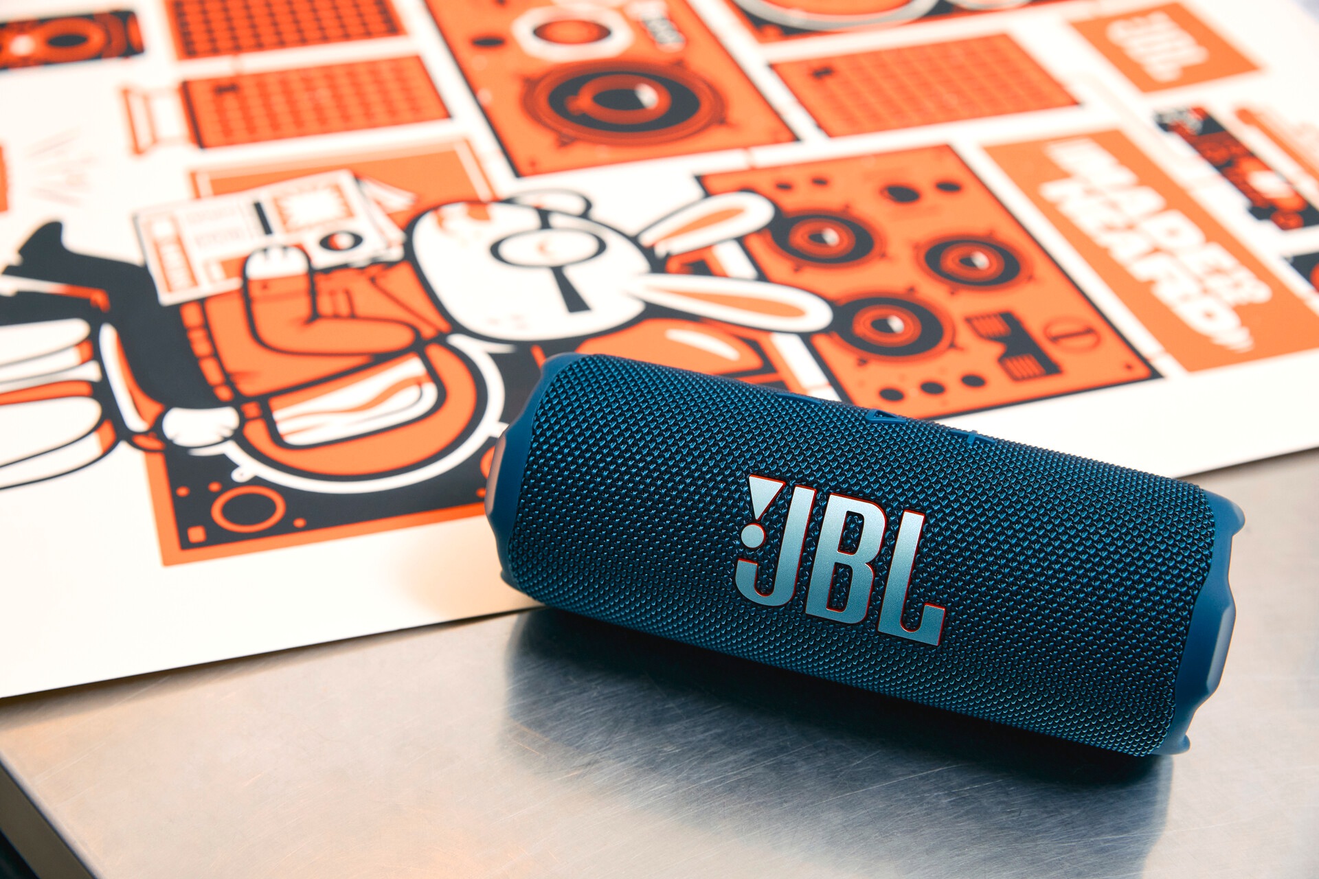 JBL Bluetooth-Lautsprecher »Flip 7«, wasserdicht und stoßfest mit sattem JBL Original Pro Sound