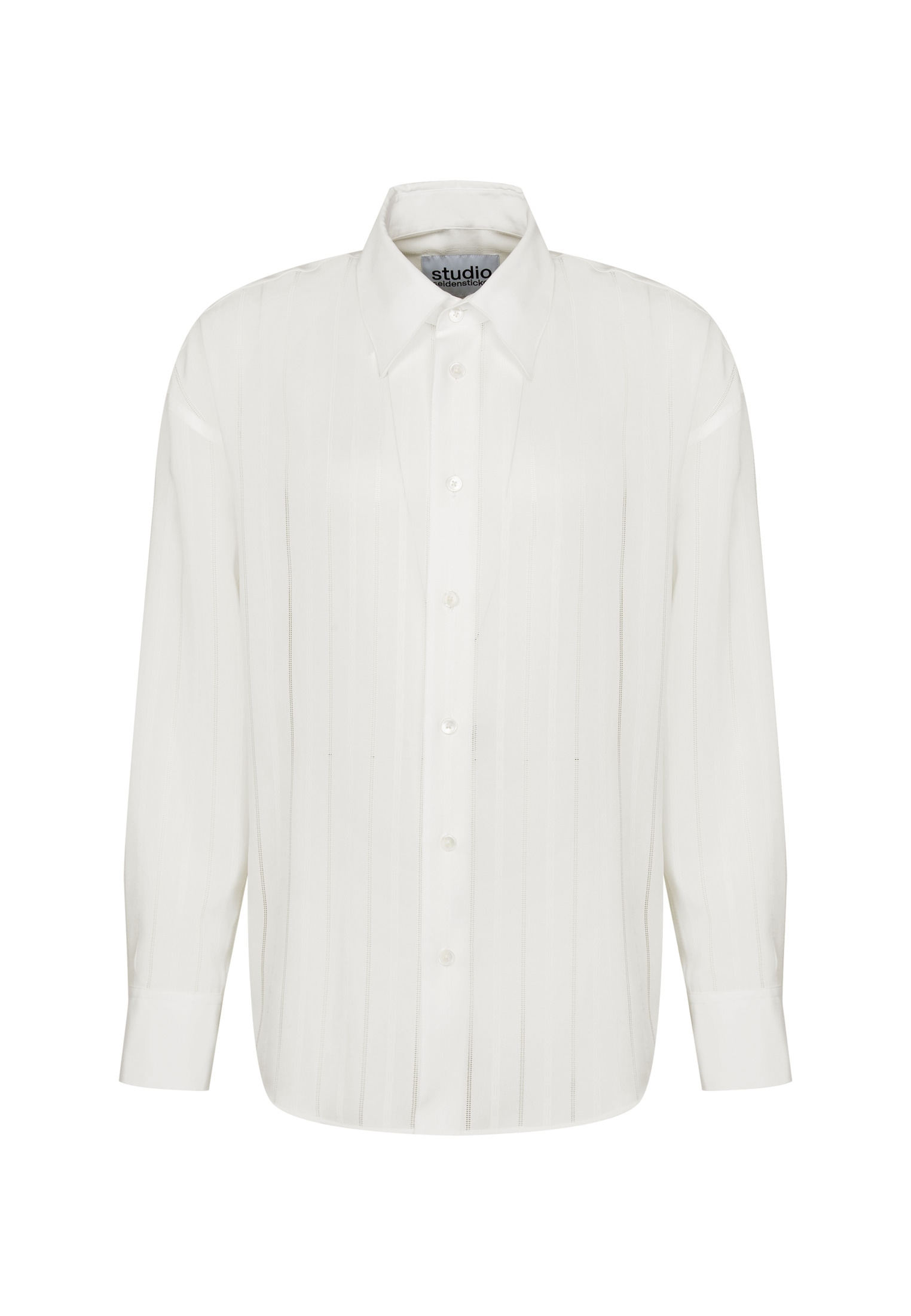 studio seidensticker Businesshemd Regular 1/1 Kentkragen Gestreift