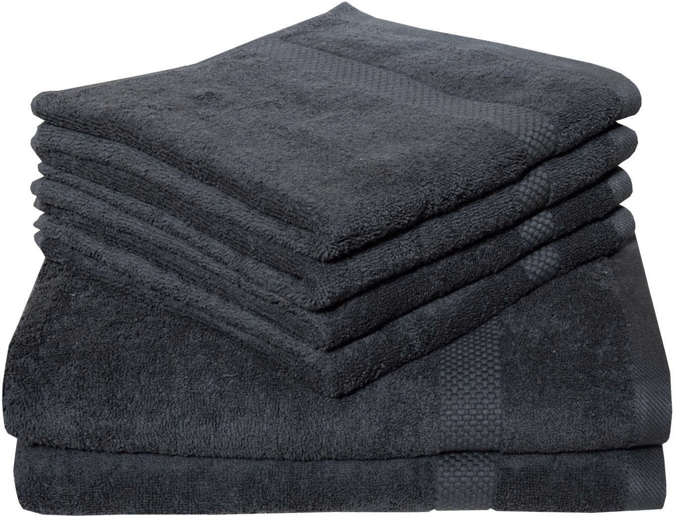 Dyckhoff Handtuch Set "Planet" Set 6 Stk. Frottier 4 Handtücher (50x100cm), günstig online kaufen