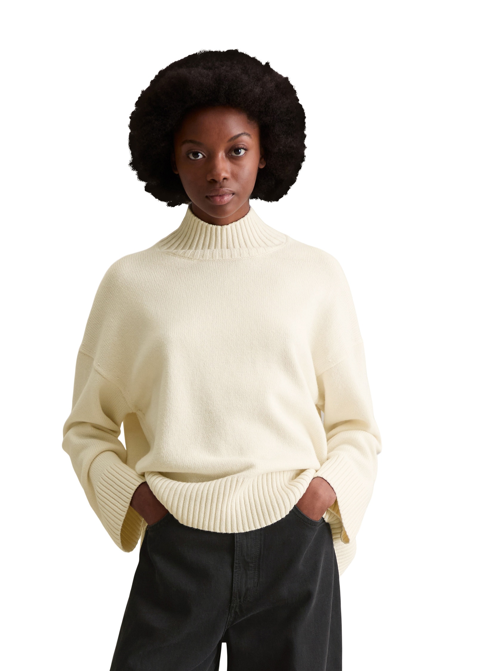 Marc OPolo DENIM Strickpullover "aus softem Wolle-Mix" günstig online kaufen