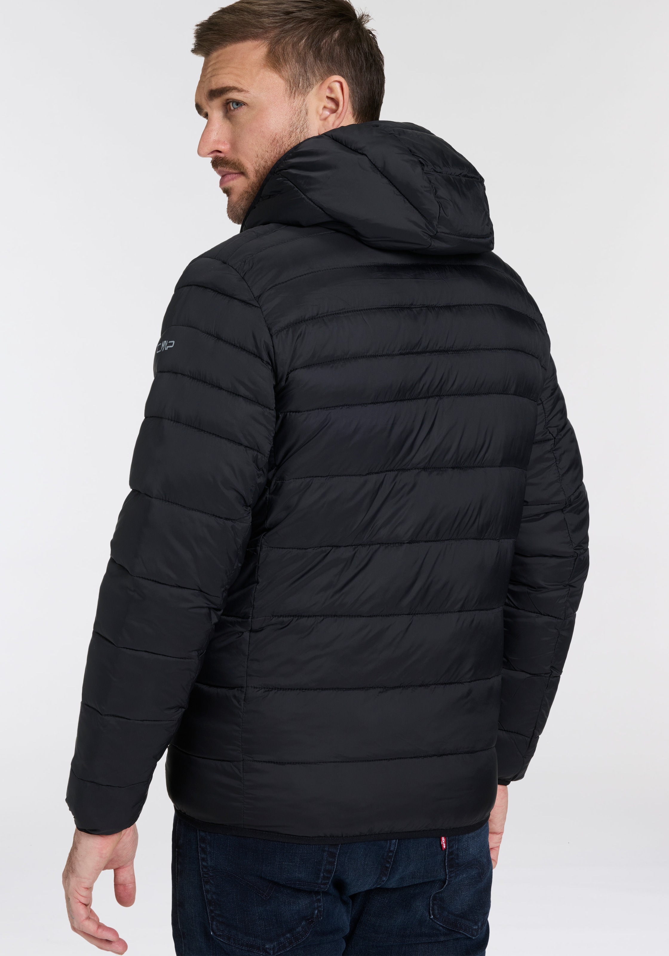 CMP Steppjacke "MAN JACKET FIX HOOD", mit Kapuze günstig online kaufen