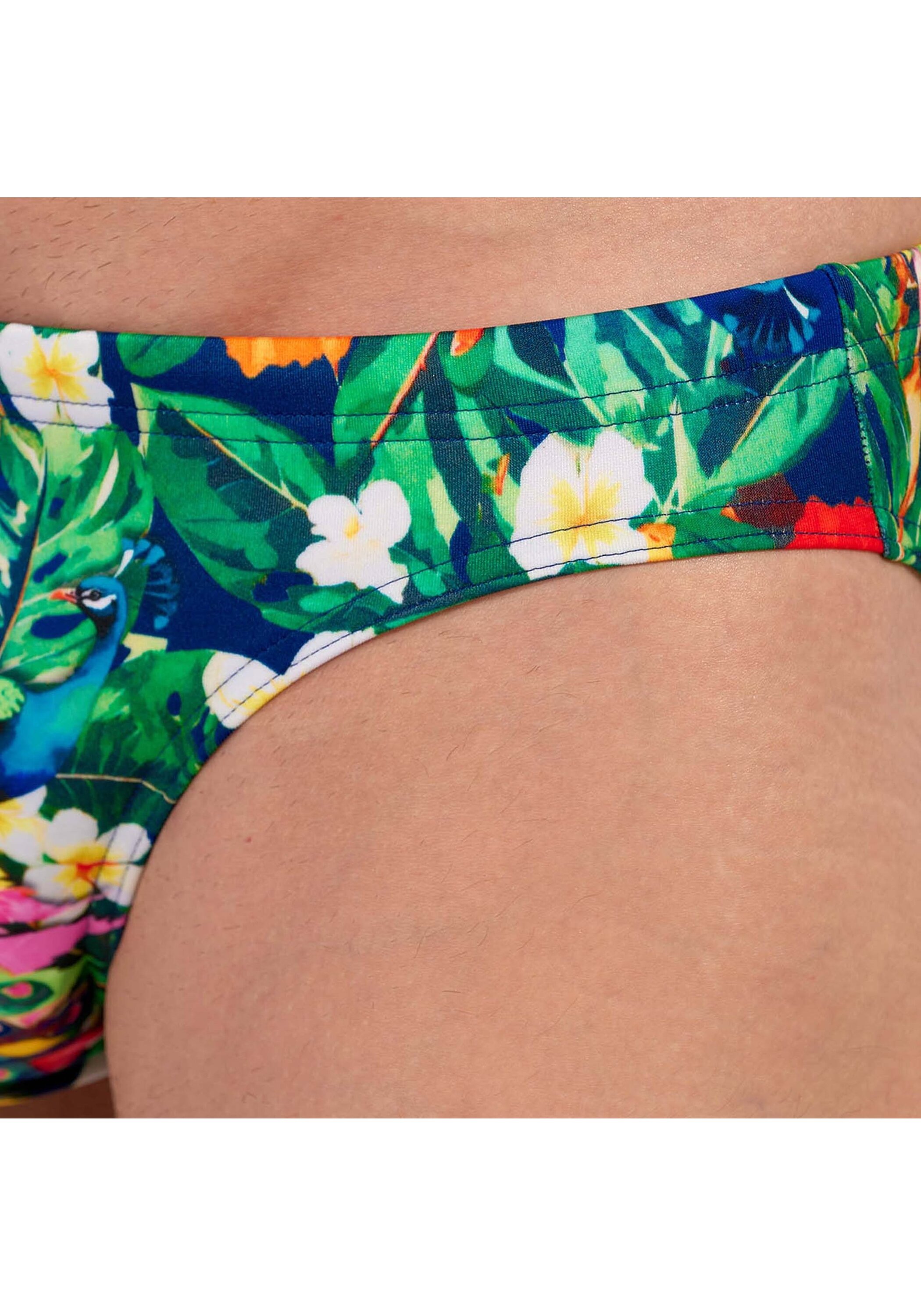 Hom Badeslip »Badeslip Swim Micro Briefs Peacock 1er Pack« 1 Stk.