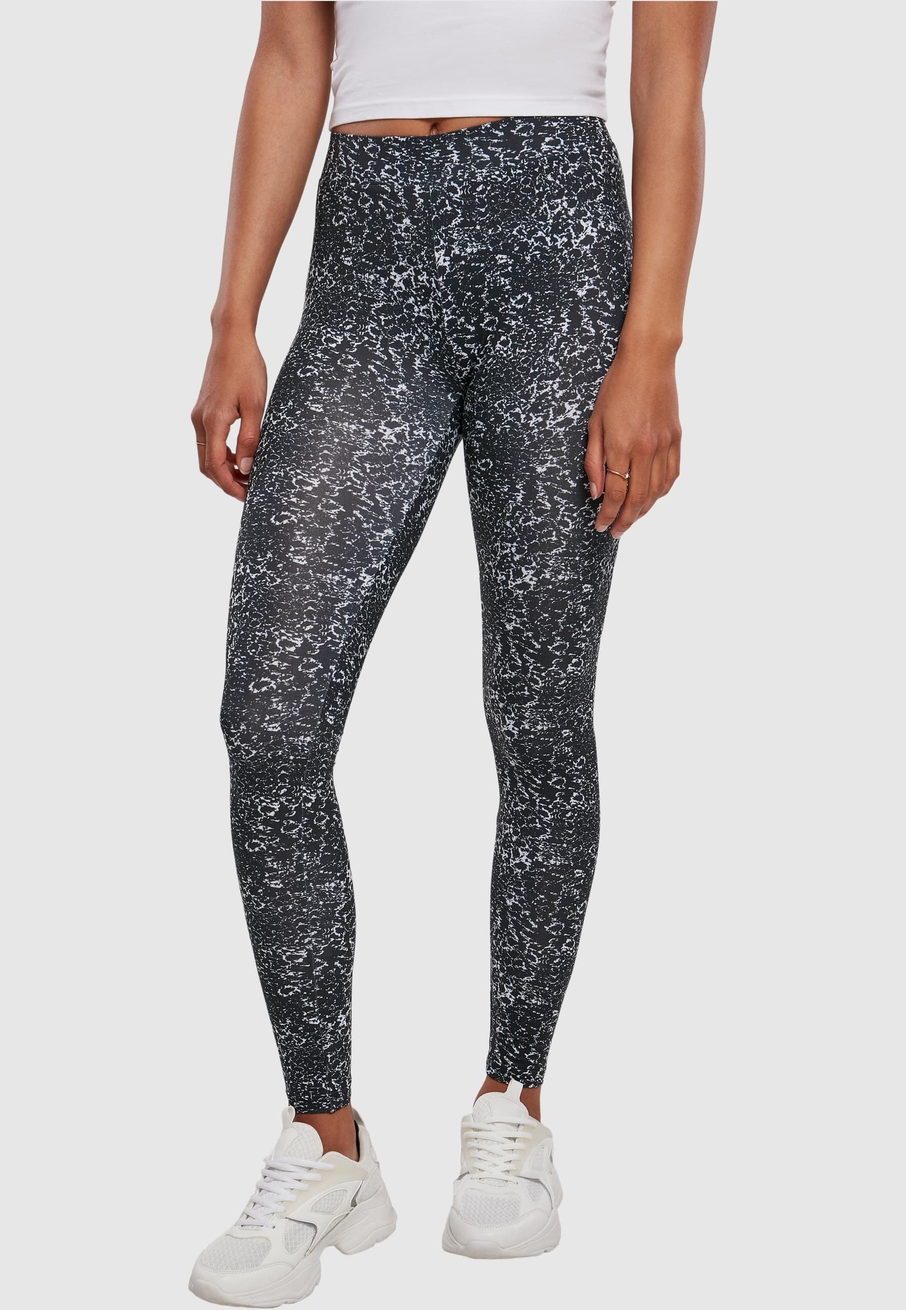 URBAN CLASSICS Leggings »Urban Classics Damen Ladies AOP Leggings«, (1 tlg.)
