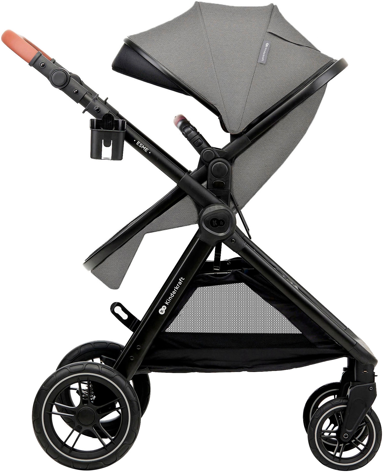 Kinderkraft Kombi-Kinderwagen »ESME 3IN1«, 22 kg, inkl. Babyschale