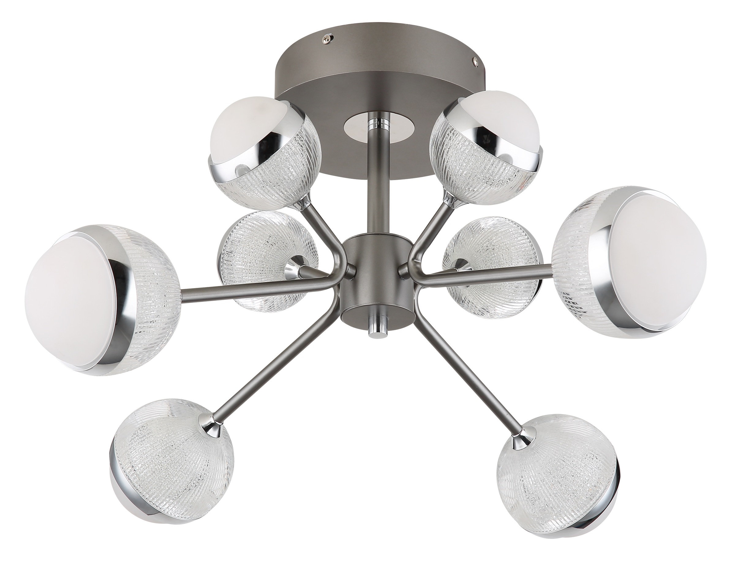 GLOBO LIGHTING LED Deckenleuchte »UNTSY«, Leuchtmittel LED-Modul | LED fest integriert, Deckenlampe/Wohnzimmer/Schlafzimmer/modern