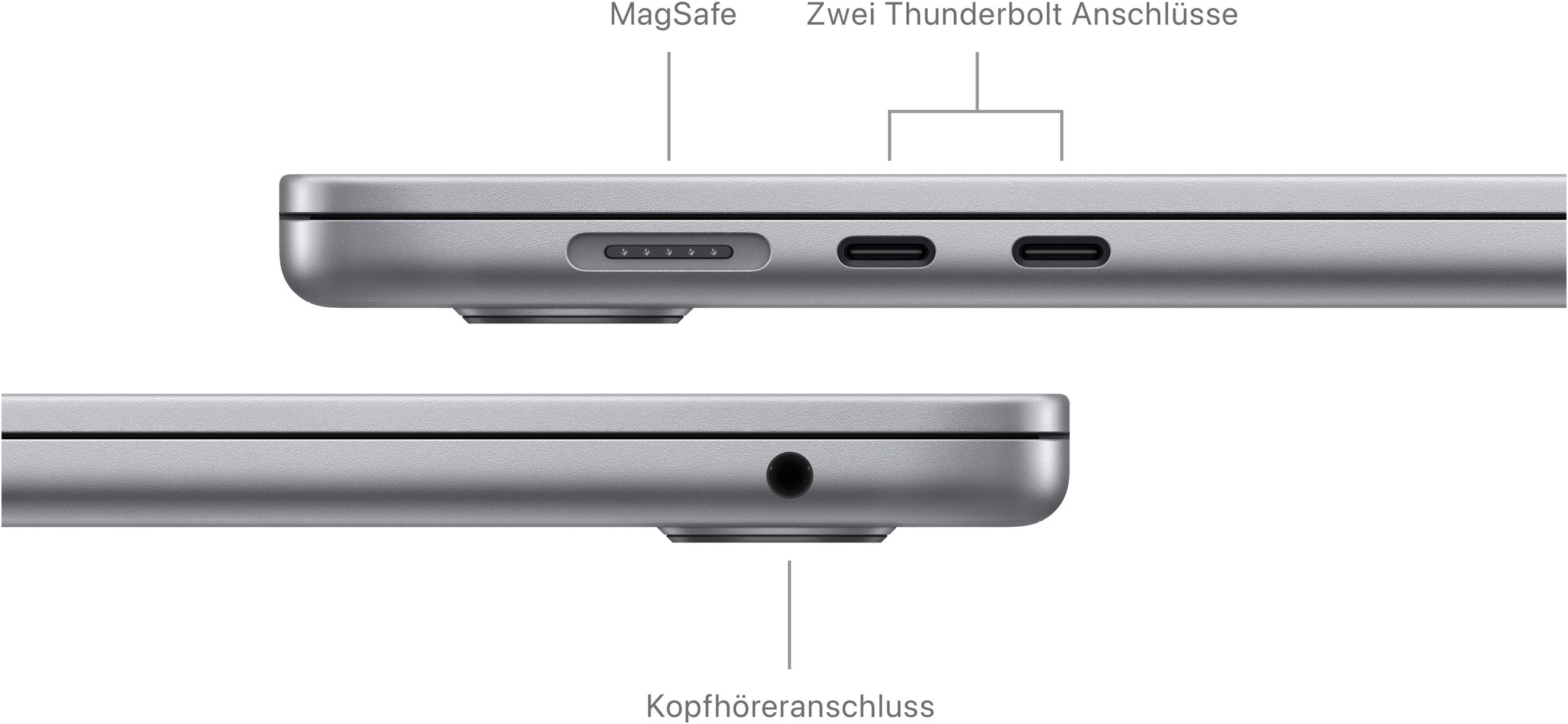 Apple Notebook »MacBook Air 15'' CTO«, 38,91 cm, / 15,3 Zoll, Apple, M3, 10-Core GPU, 1000 GB SSD