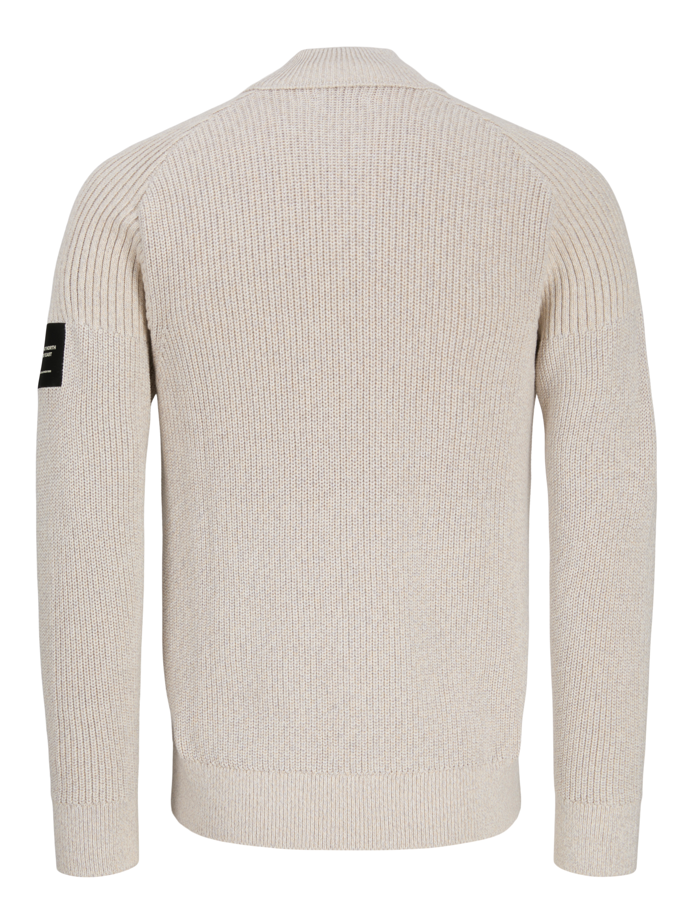 Jack & Jones Strickjacke »JJCLEVELAND KNIT ZIP CARDIGAN« Baumwolle, regular Fit