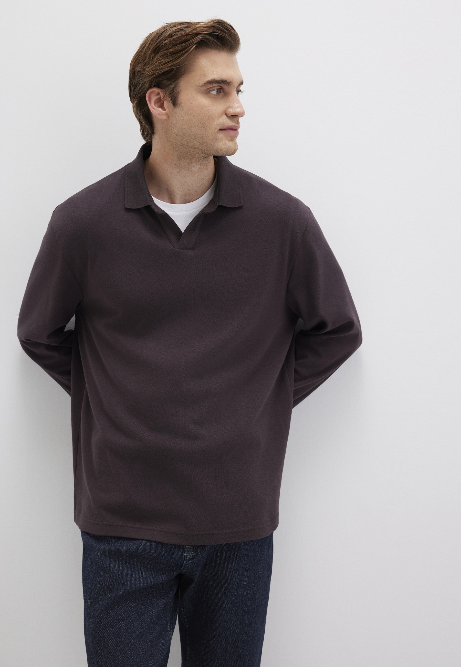 Thumbnail - Mavi T-Shirt "LONG SLEEVE JERSEY" Premium Sweatshirt