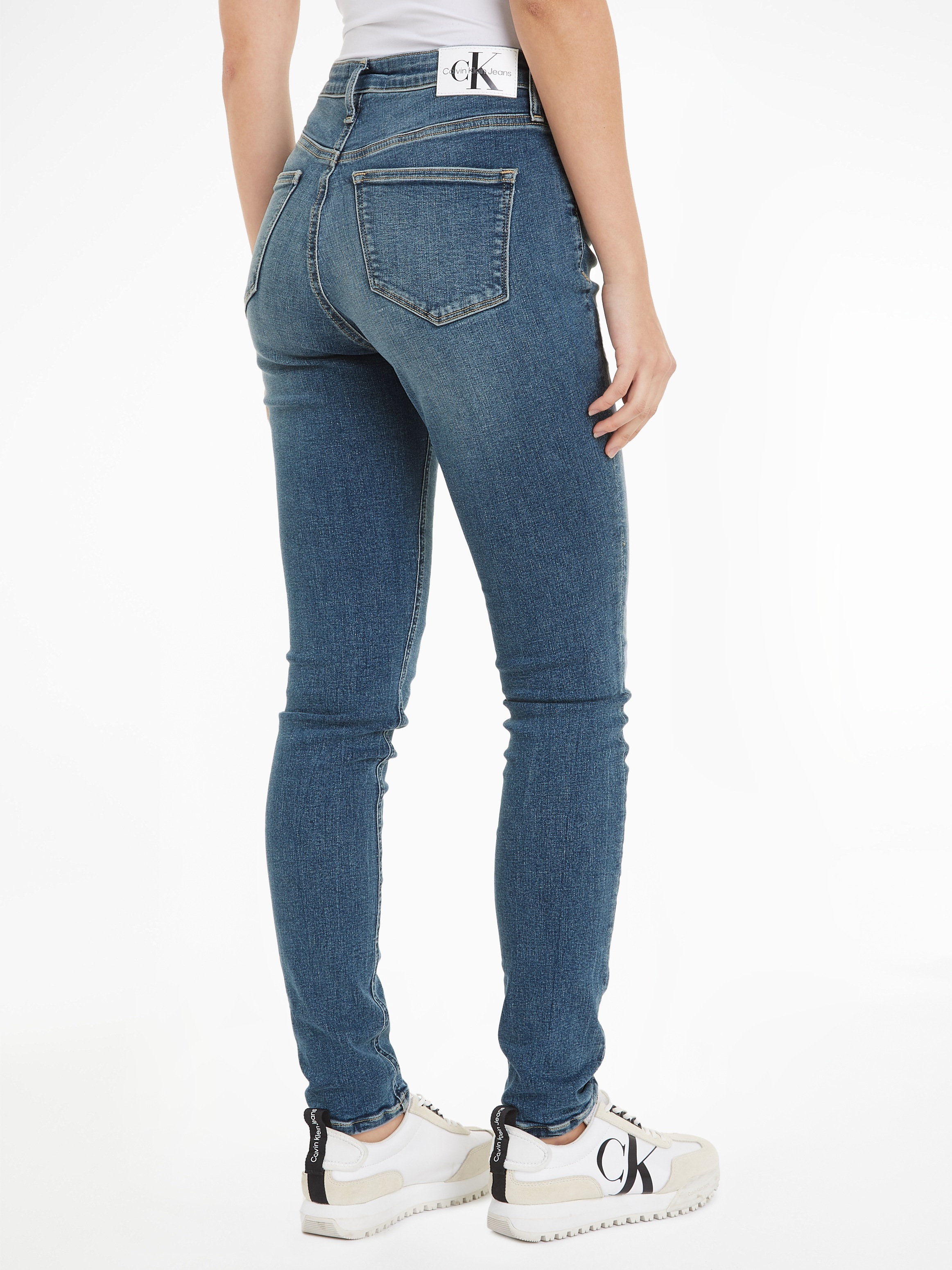 Calvin Klein Jeans Skinny-fit-Jeans "HIGH RISE SKINNY", im 5-Pocket-Style günstig online kaufen