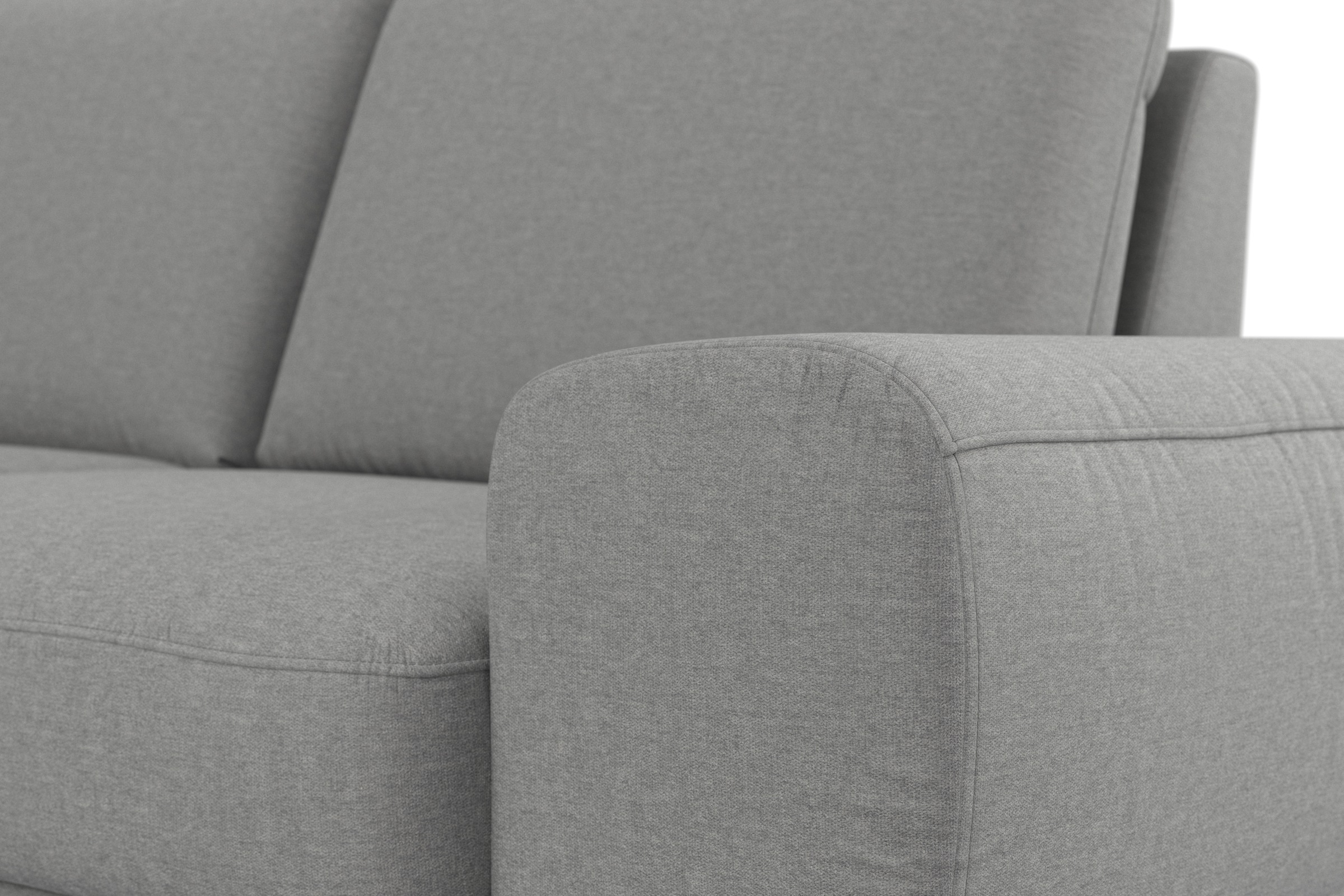 sit&more Ecksofa »Cinturo L-Form« inklusive Sitztiefenverstellung und Federkern, Sitzhöhe 45 cm