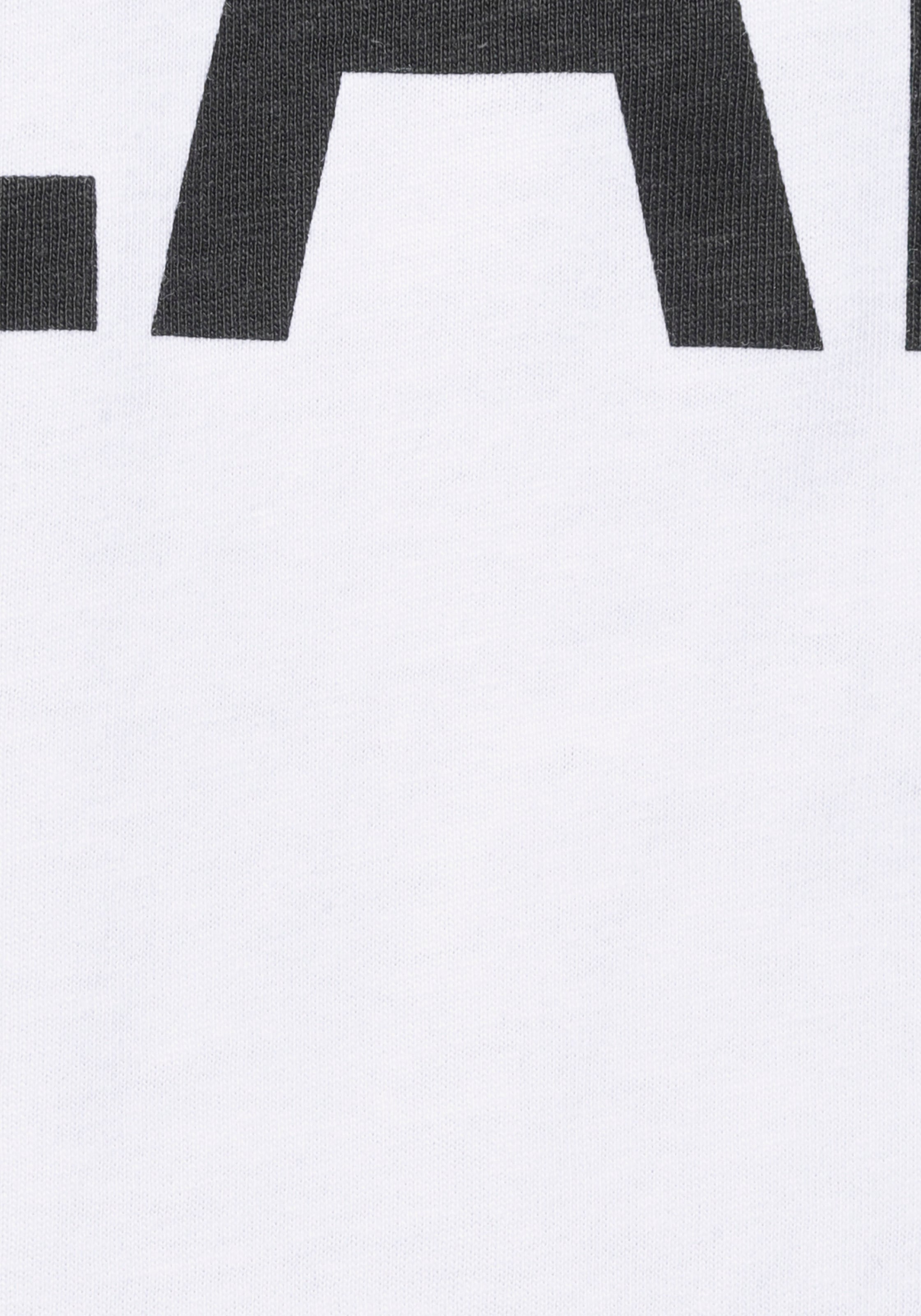 H.I.S Langarmshirt, Langarm, schmaler Basic-Schnitt, bedrucktes Design