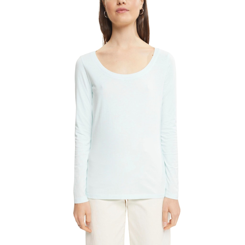 Esprit Rundhalsshirt, (1 tlg.)